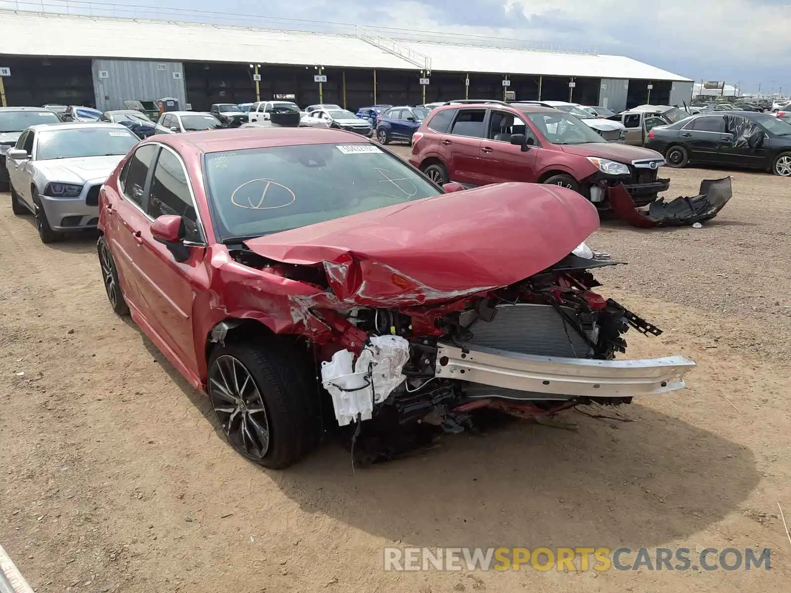 9 Photograph of a damaged car 4T1G11AK2MU419883 TOYOTA CAMRY 2021