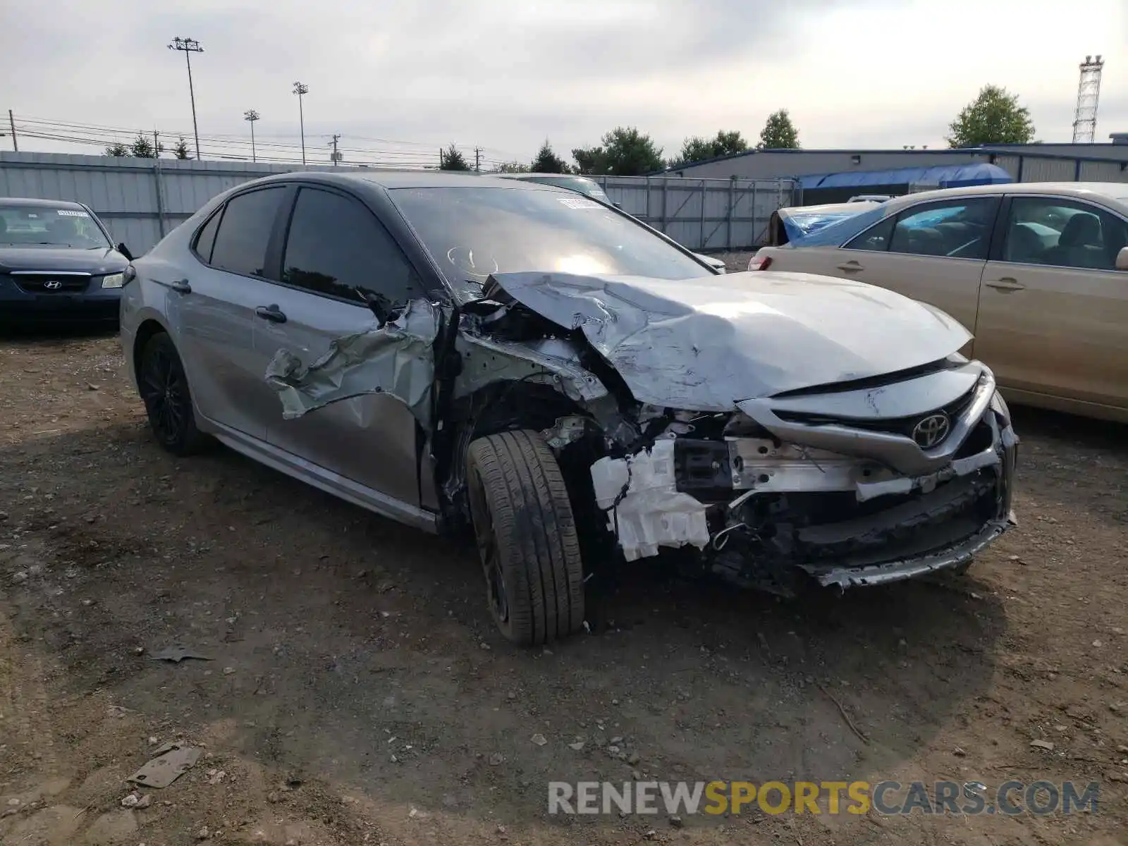 1 Photograph of a damaged car 4T1G11AK2MU420578 TOYOTA CAMRY 2021