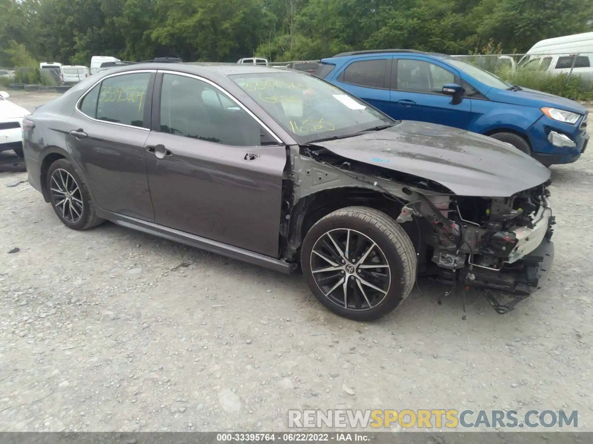 1 Photograph of a damaged car 4T1G11AK2MU420998 TOYOTA CAMRY 2021