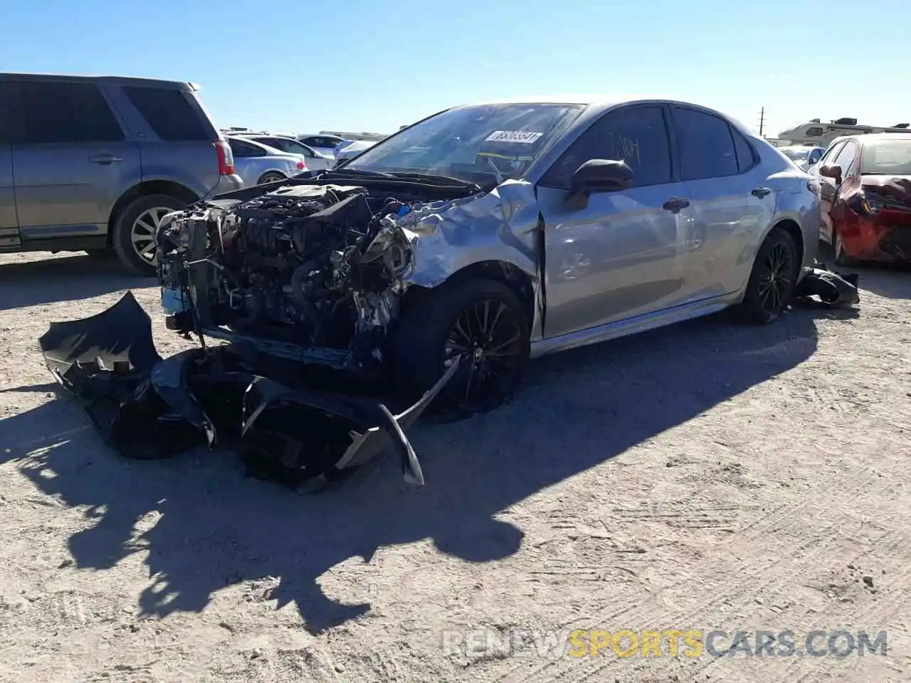 2 Photograph of a damaged car 4T1G11AK2MU421181 TOYOTA CAMRY 2021