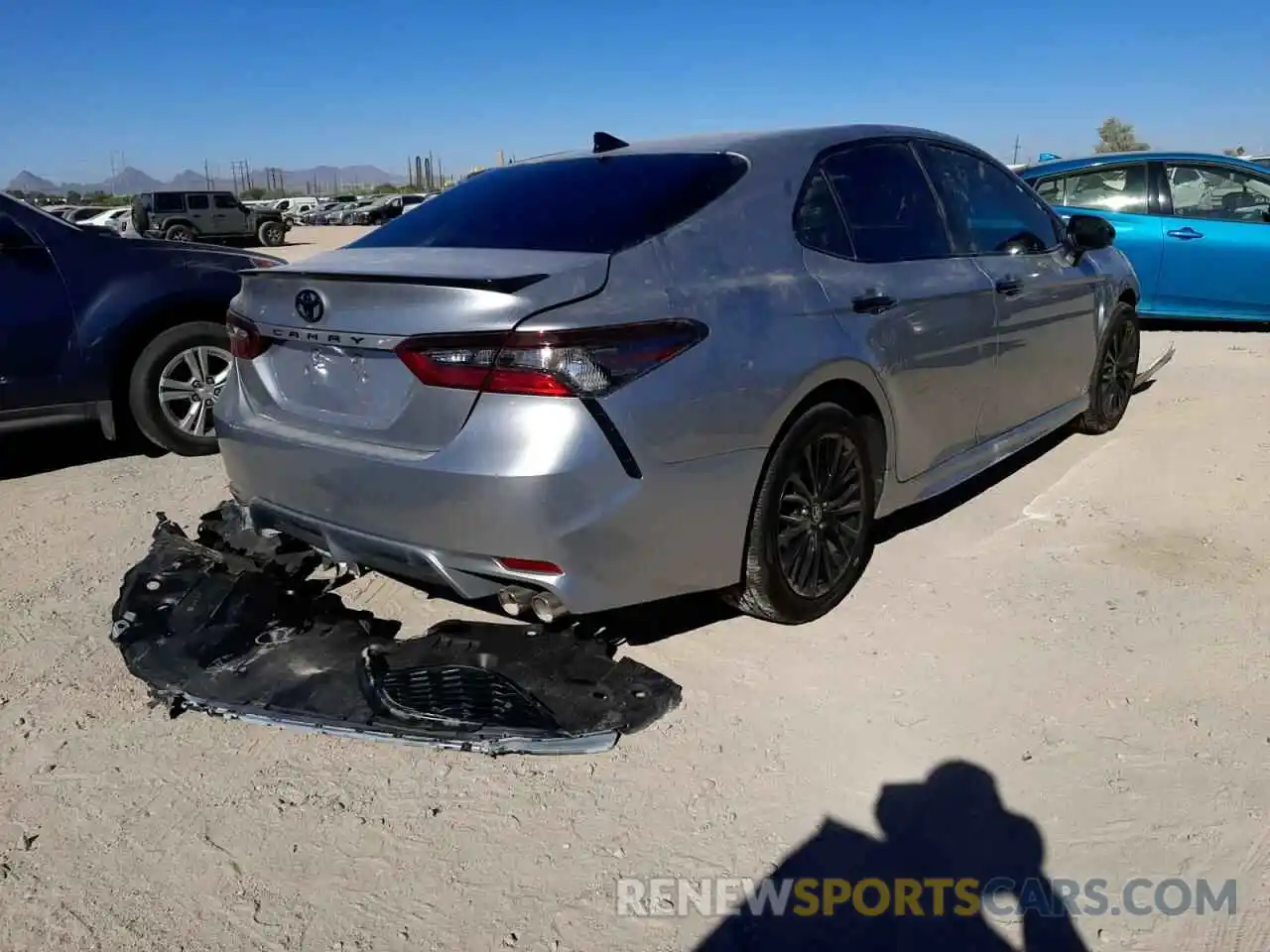 4 Photograph of a damaged car 4T1G11AK2MU421181 TOYOTA CAMRY 2021