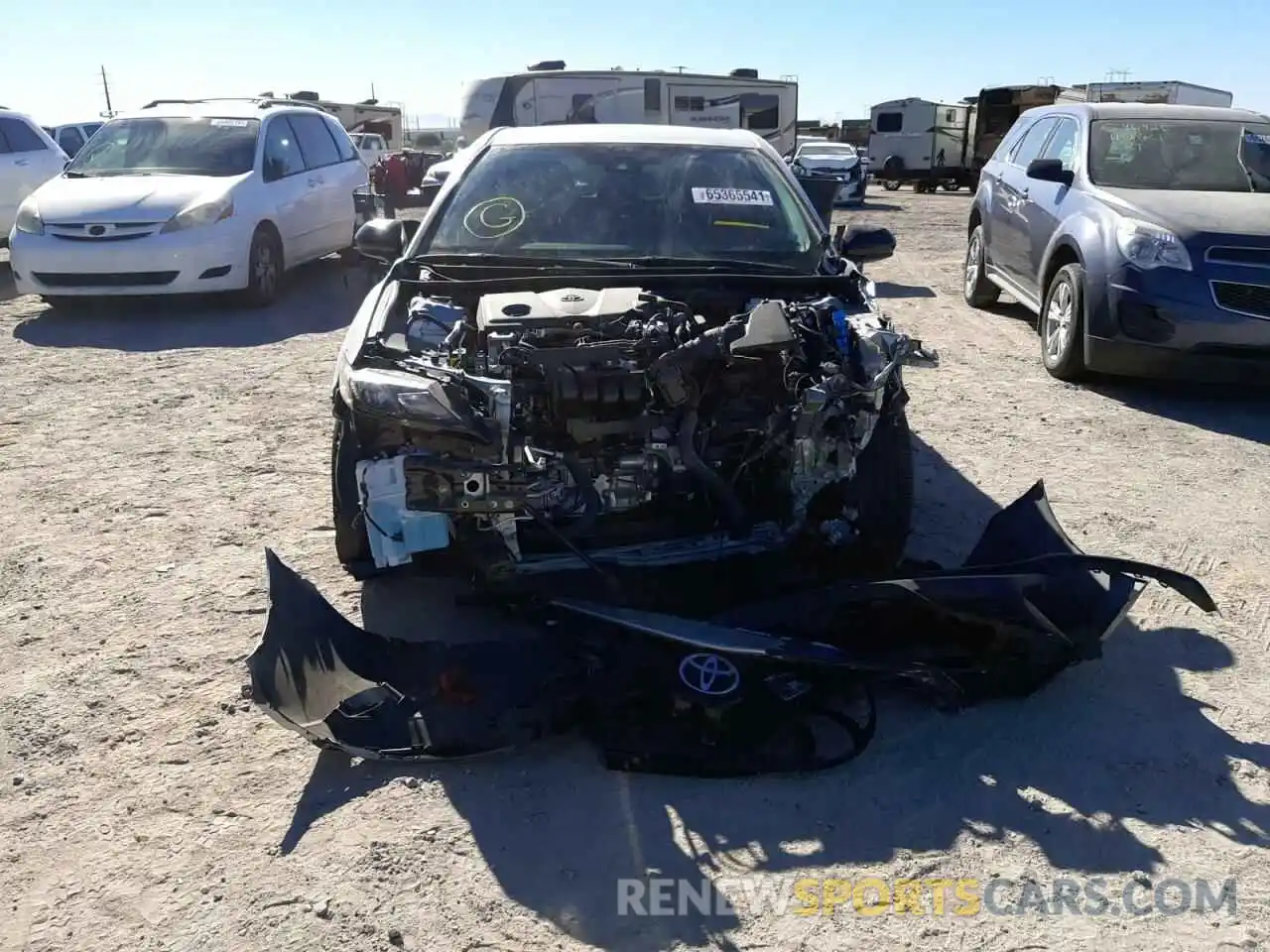 9 Photograph of a damaged car 4T1G11AK2MU421181 TOYOTA CAMRY 2021