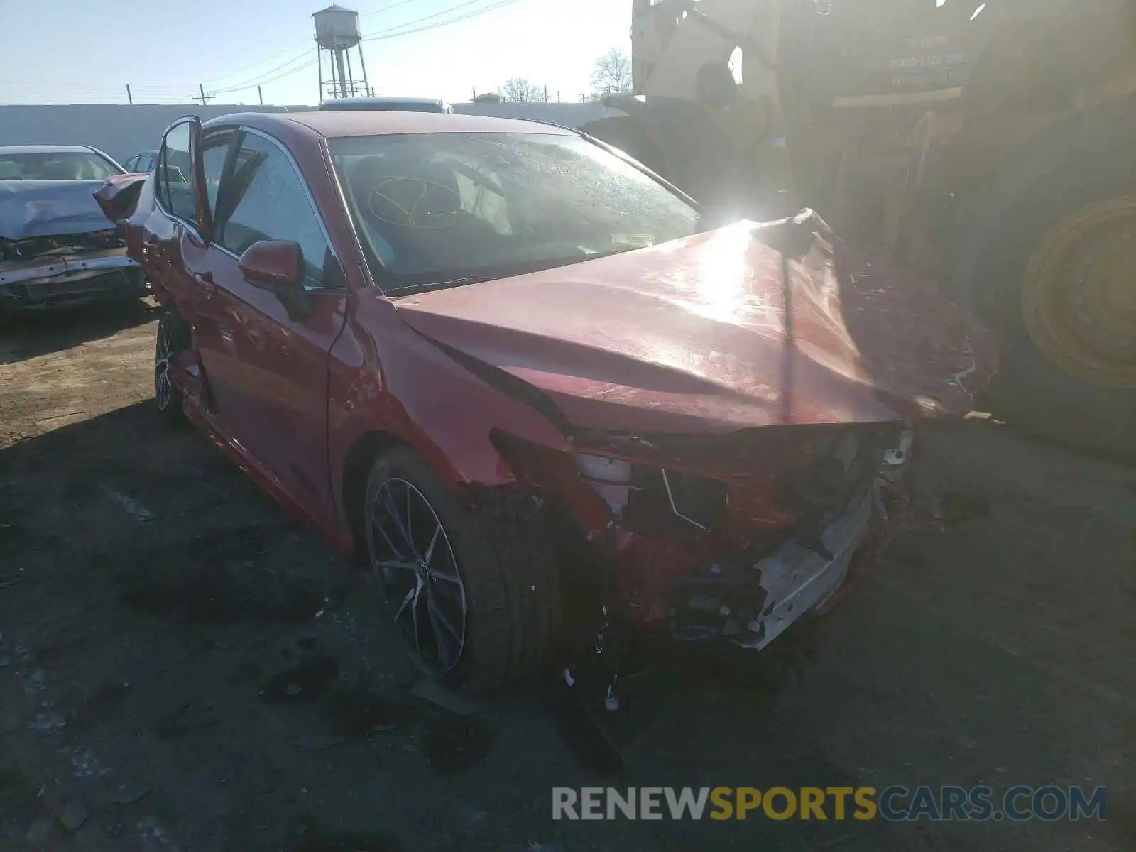 1 Photograph of a damaged car 4T1G11AK2MU427448 TOYOTA CAMRY 2021