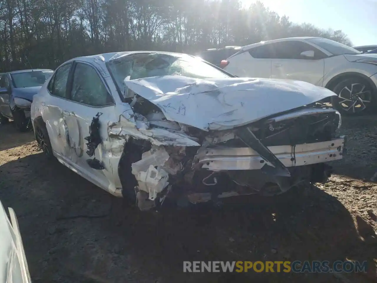 1 Photograph of a damaged car 4T1G11AK2MU429474 TOYOTA CAMRY 2021