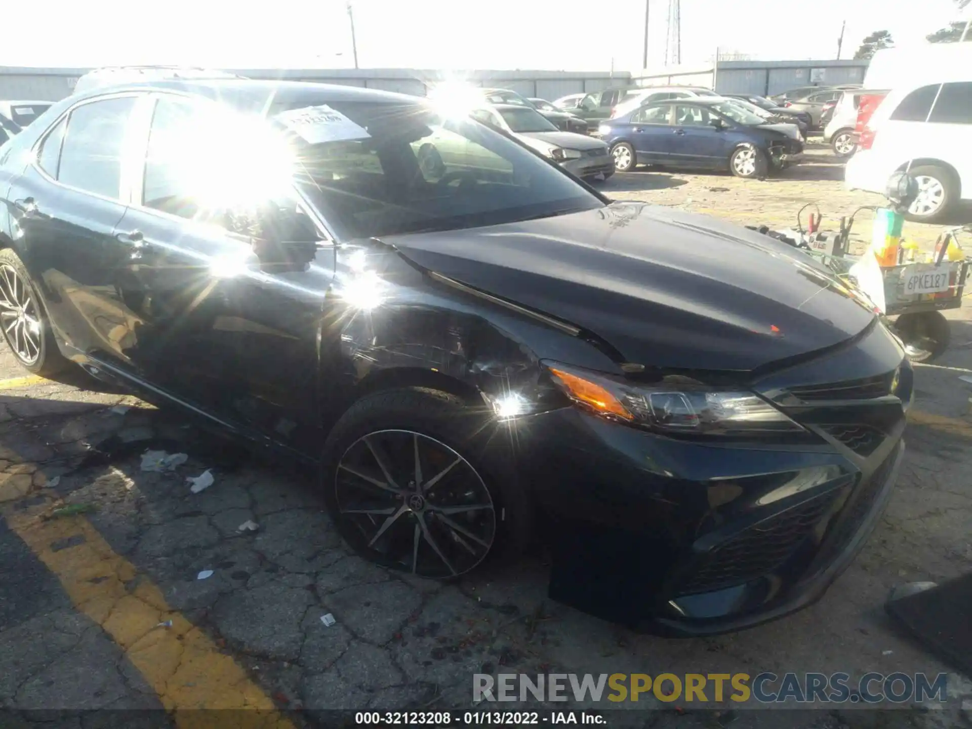 6 Photograph of a damaged car 4T1G11AK2MU430107 TOYOTA CAMRY 2021