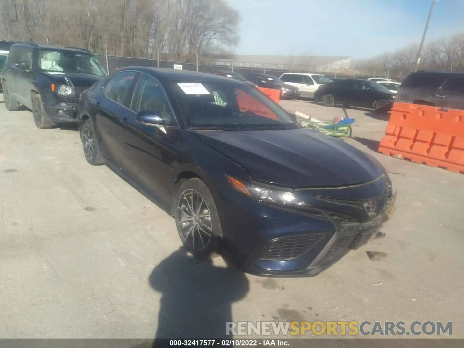 1 Photograph of a damaged car 4T1G11AK2MU434609 TOYOTA CAMRY 2021