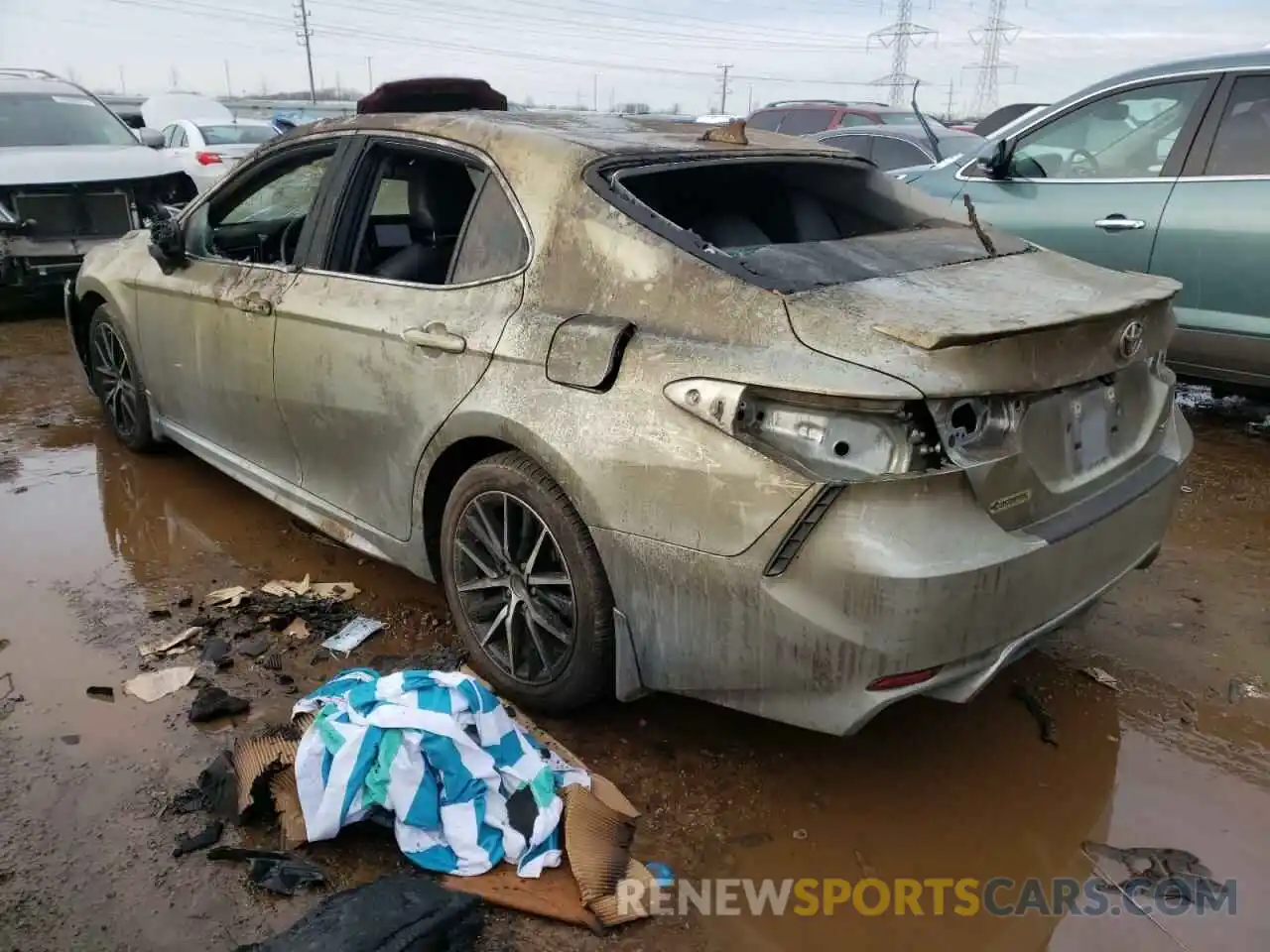 3 Photograph of a damaged car 4T1G11AK2MU434979 TOYOTA CAMRY 2021