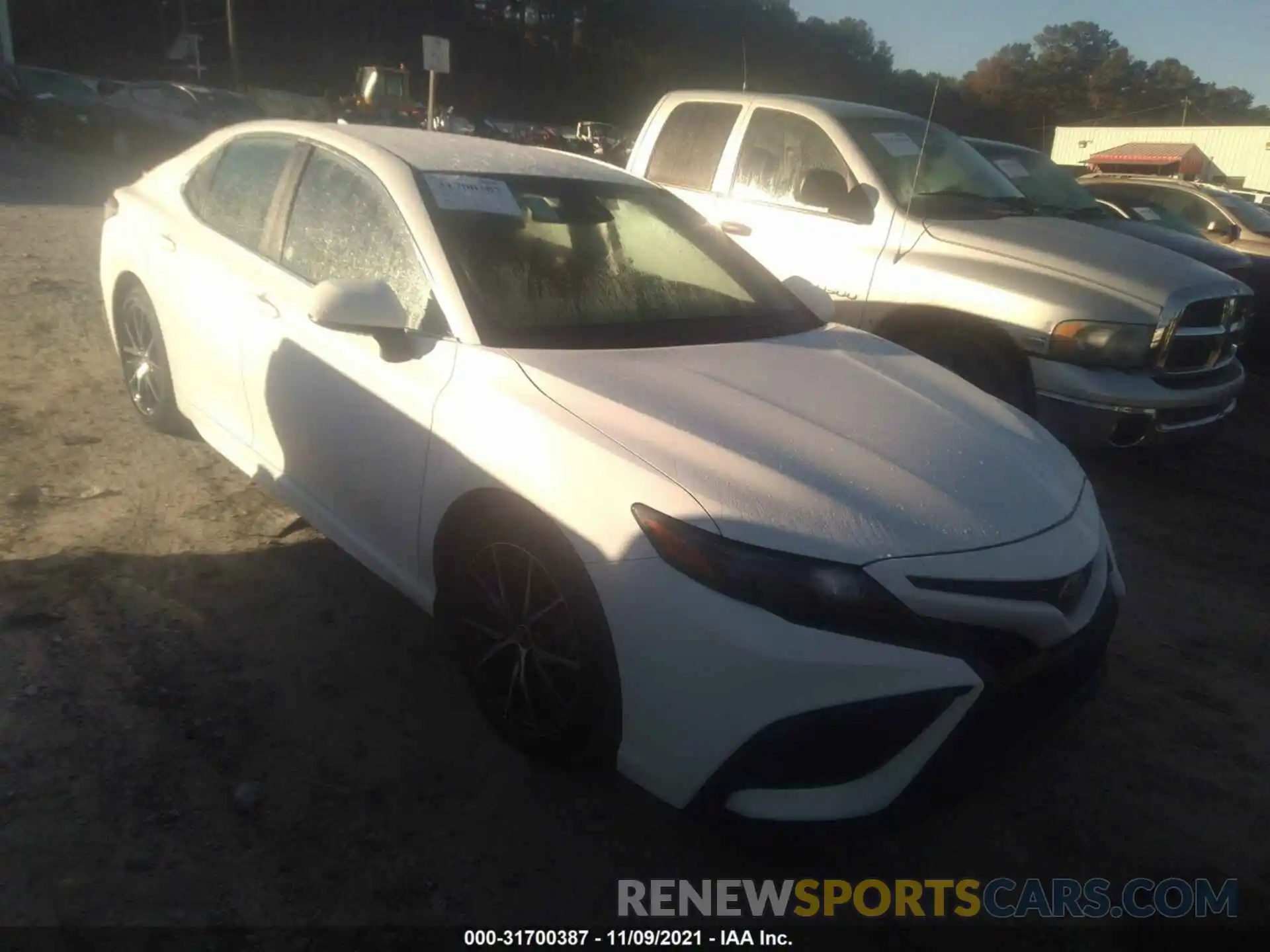 1 Photograph of a damaged car 4T1G11AK2MU439146 TOYOTA CAMRY 2021