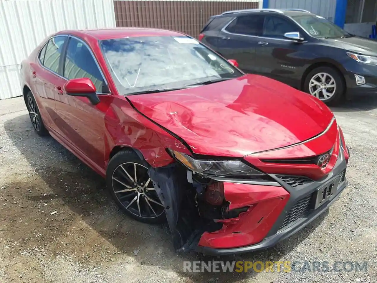 1 Photograph of a damaged car 4T1G11AK2MU443164 TOYOTA CAMRY 2021