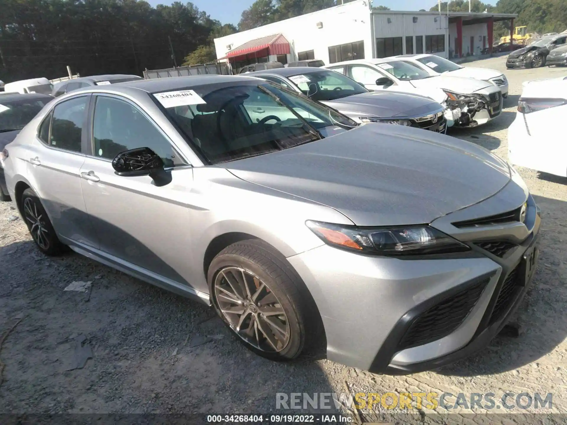 1 Photograph of a damaged car 4T1G11AK2MU443570 TOYOTA CAMRY 2021