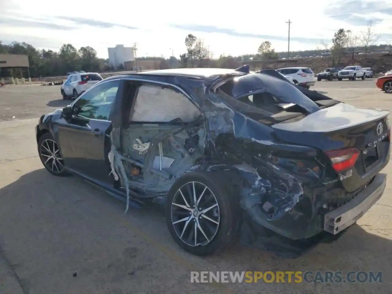 2 Photograph of a damaged car 4T1G11AK2MU443844 TOYOTA CAMRY 2021