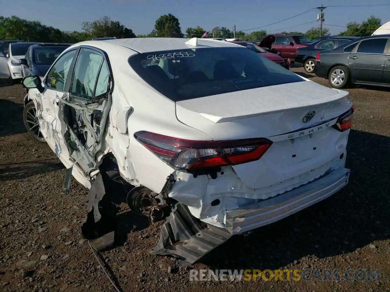 3 Photograph of a damaged car 4T1G11AK2MU445061 TOYOTA CAMRY 2021