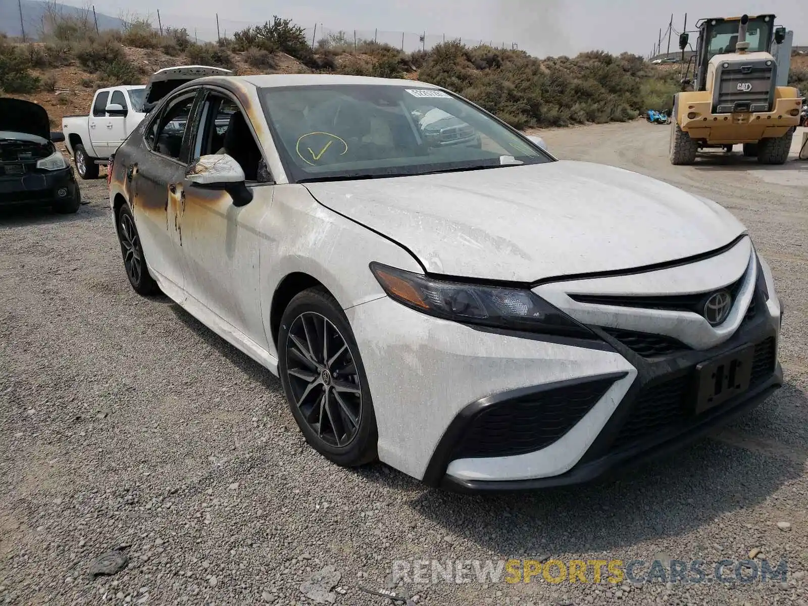 1 Photograph of a damaged car 4T1G11AK2MU445139 TOYOTA CAMRY 2021