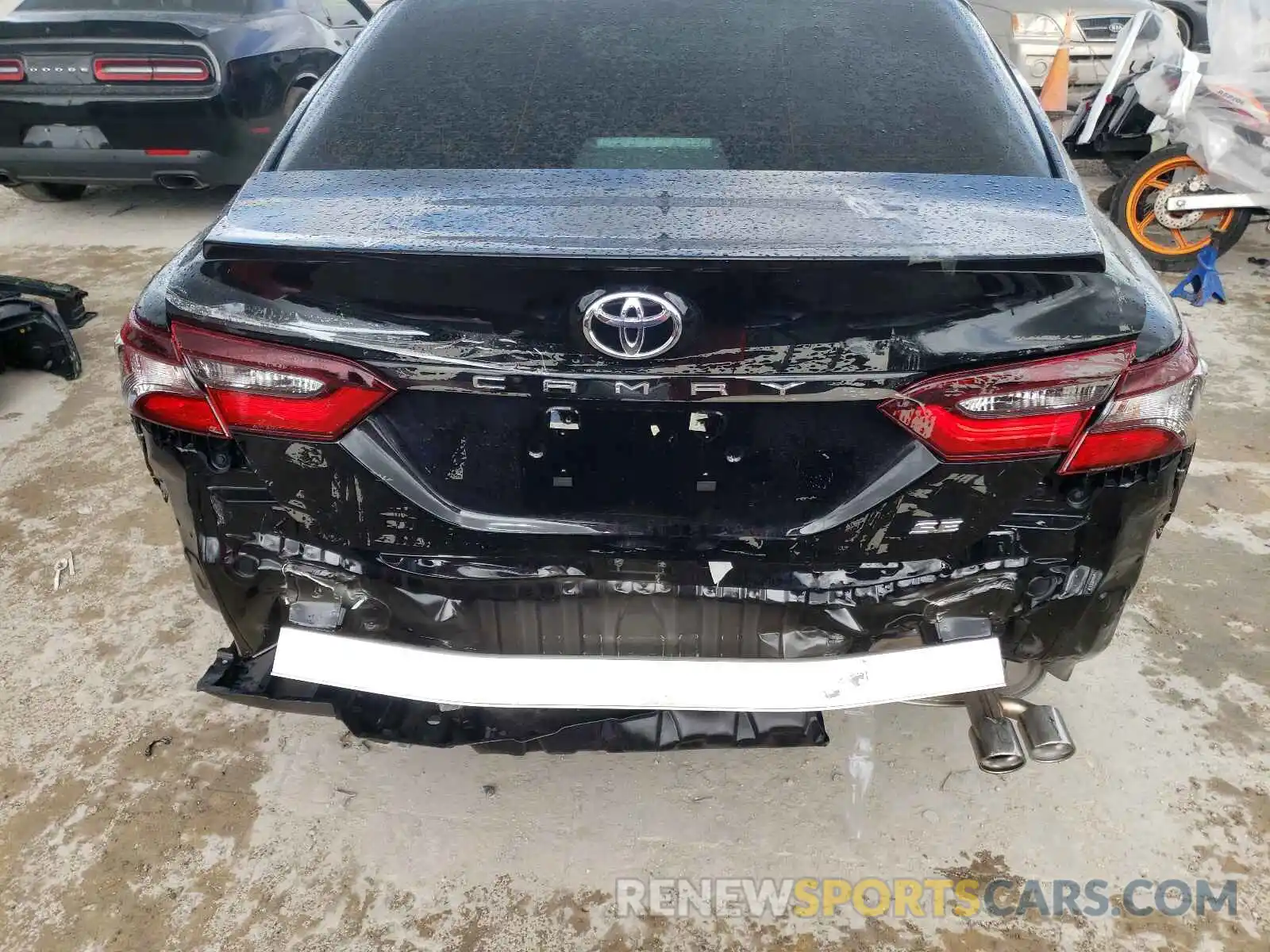 9 Photograph of a damaged car 4T1G11AK2MU448929 TOYOTA CAMRY 2021