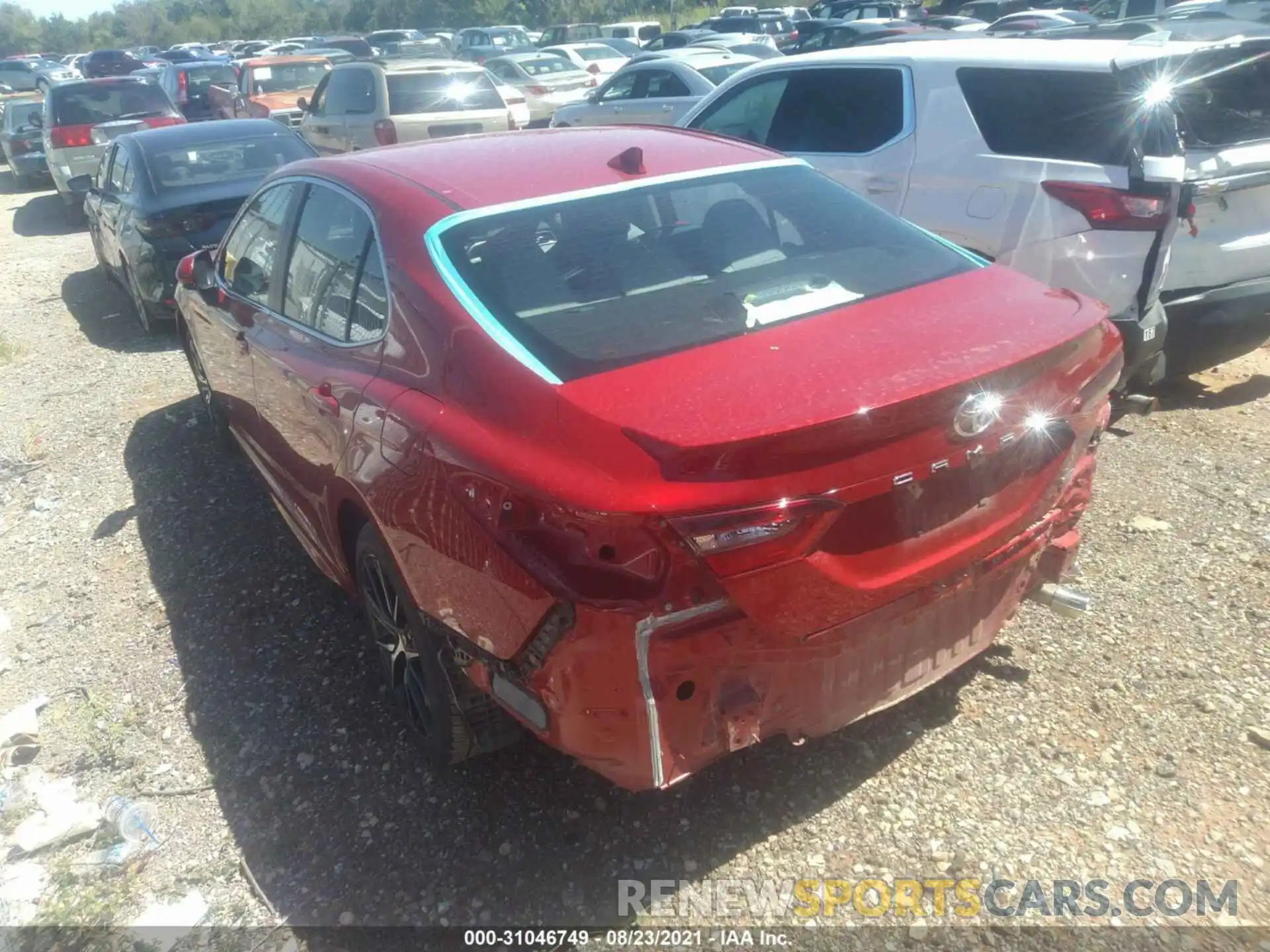 3 Photograph of a damaged car 4T1G11AK2MU458876 TOYOTA CAMRY 2021