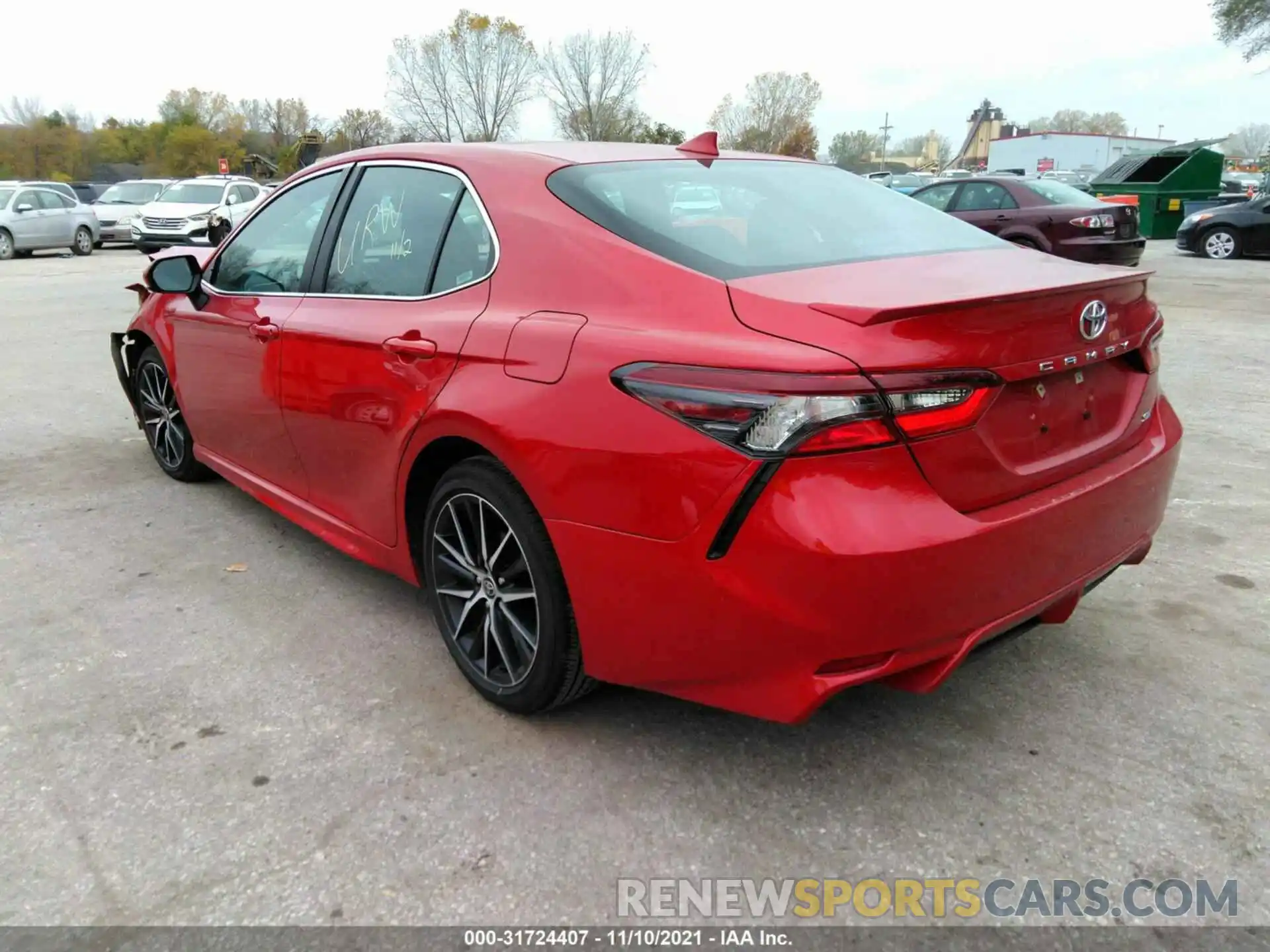 3 Photograph of a damaged car 4T1G11AK2MU464564 TOYOTA CAMRY 2021