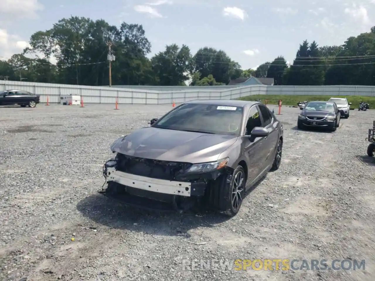 2 Photograph of a damaged car 4T1G11AK2MU468565 TOYOTA CAMRY 2021