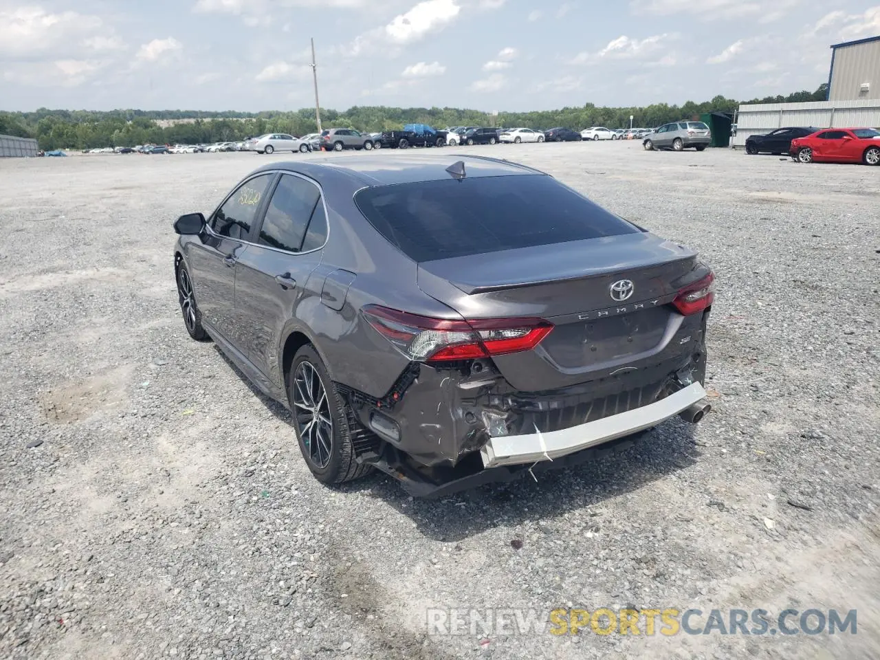 3 Photograph of a damaged car 4T1G11AK2MU468565 TOYOTA CAMRY 2021