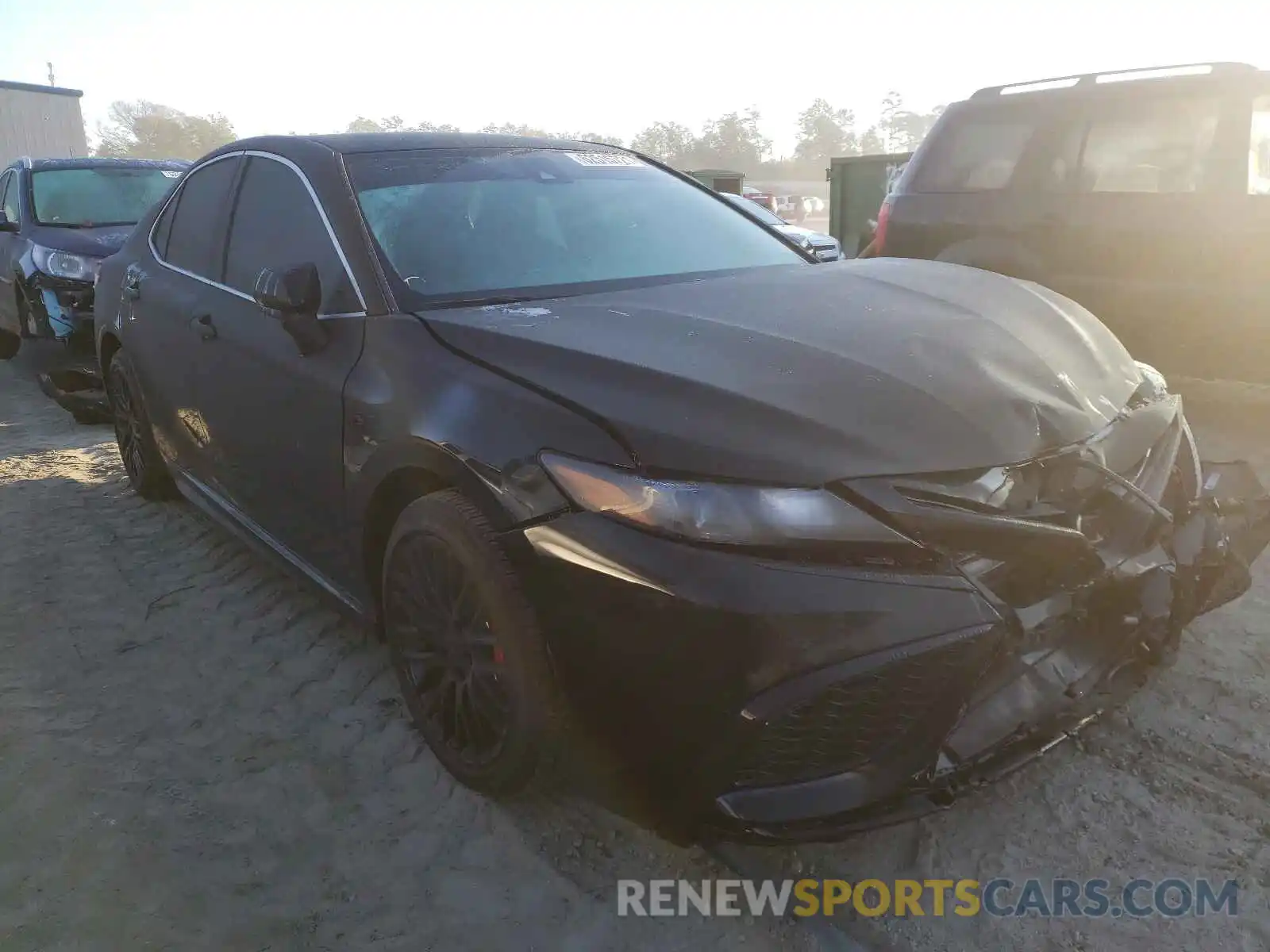 1 Photograph of a damaged car 4T1G11AK2MU468971 TOYOTA CAMRY 2021