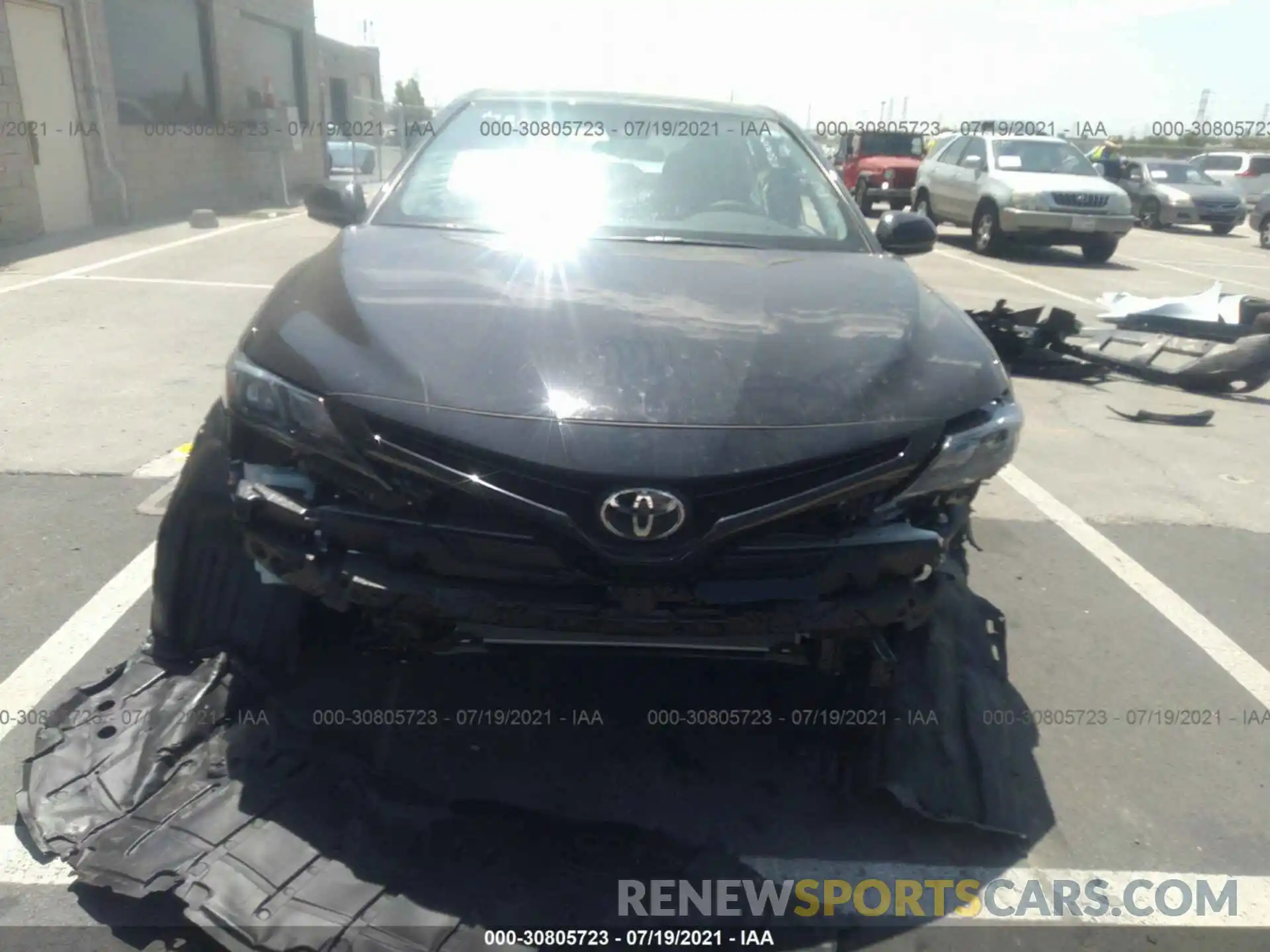 6 Photograph of a damaged car 4T1G11AK2MU472065 TOYOTA CAMRY 2021