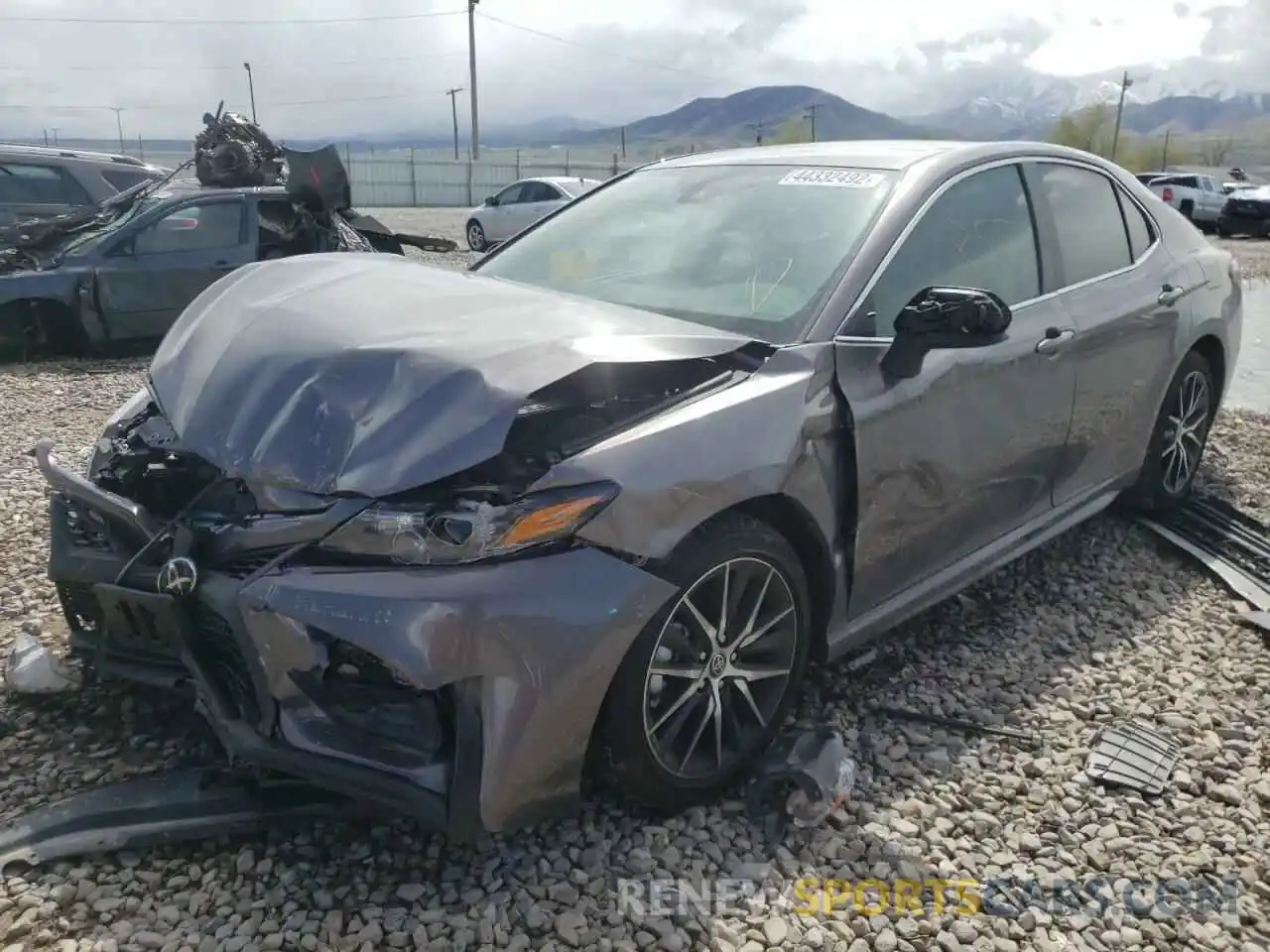 2 Photograph of a damaged car 4T1G11AK2MU475712 TOYOTA CAMRY 2021