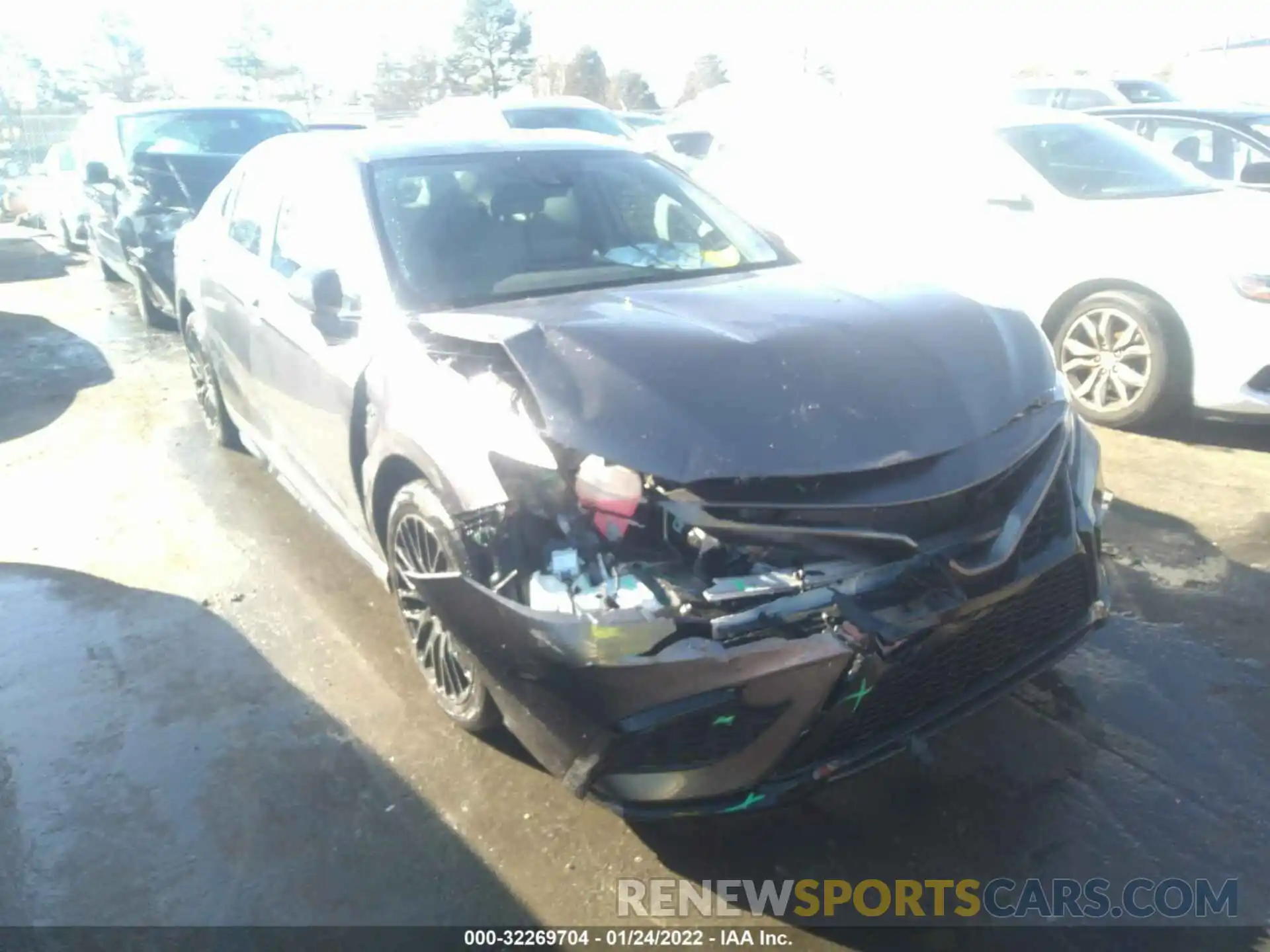 1 Photograph of a damaged car 4T1G11AK2MU478285 TOYOTA CAMRY 2021