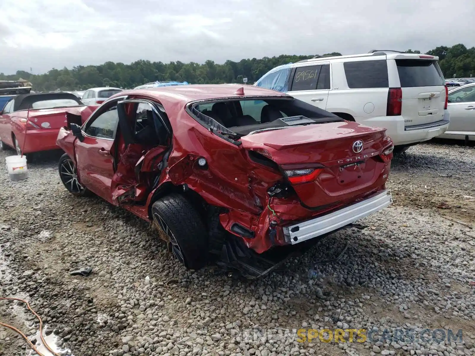 3 Photograph of a damaged car 4T1G11AK2MU481445 TOYOTA CAMRY 2021