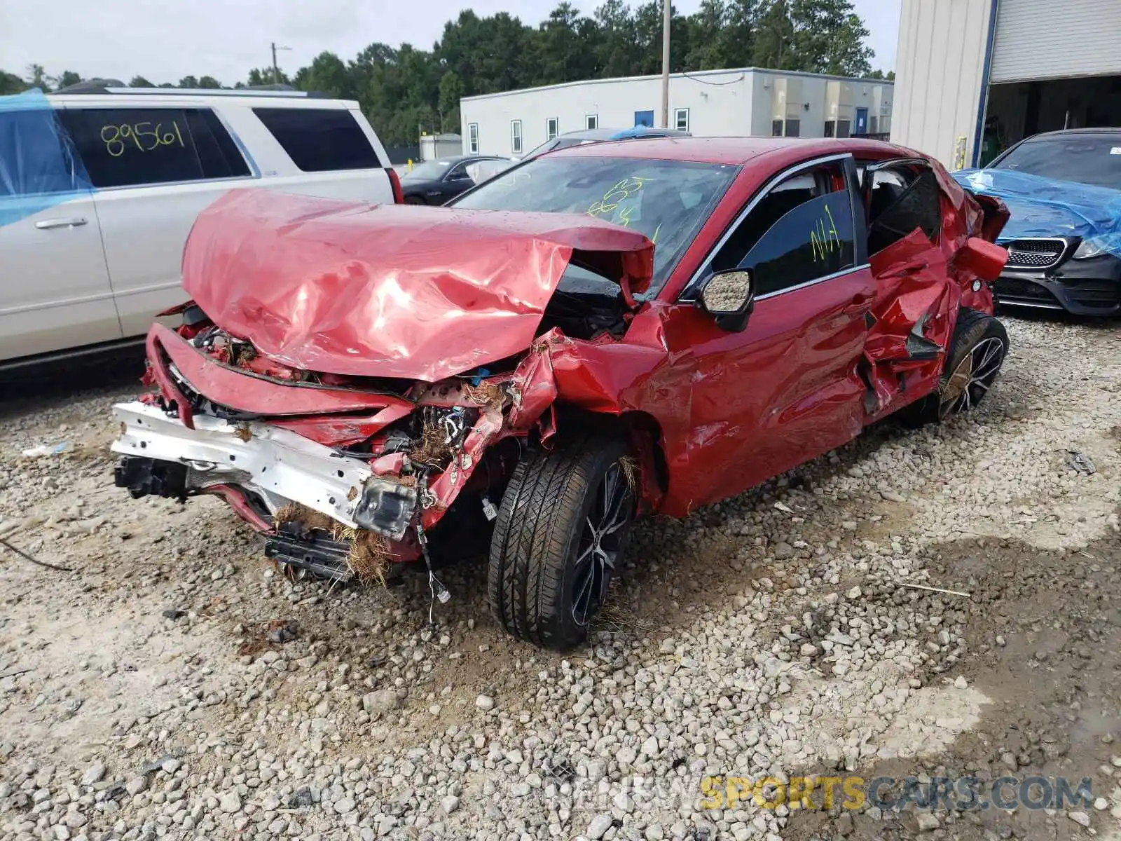 9 Photograph of a damaged car 4T1G11AK2MU481445 TOYOTA CAMRY 2021