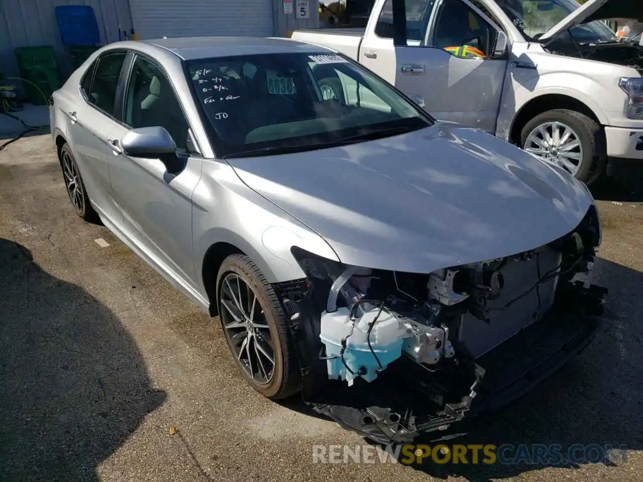 1 Photograph of a damaged car 4T1G11AK2MU488864 TOYOTA CAMRY 2021