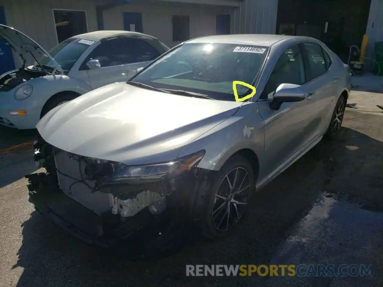 2 Photograph of a damaged car 4T1G11AK2MU488864 TOYOTA CAMRY 2021