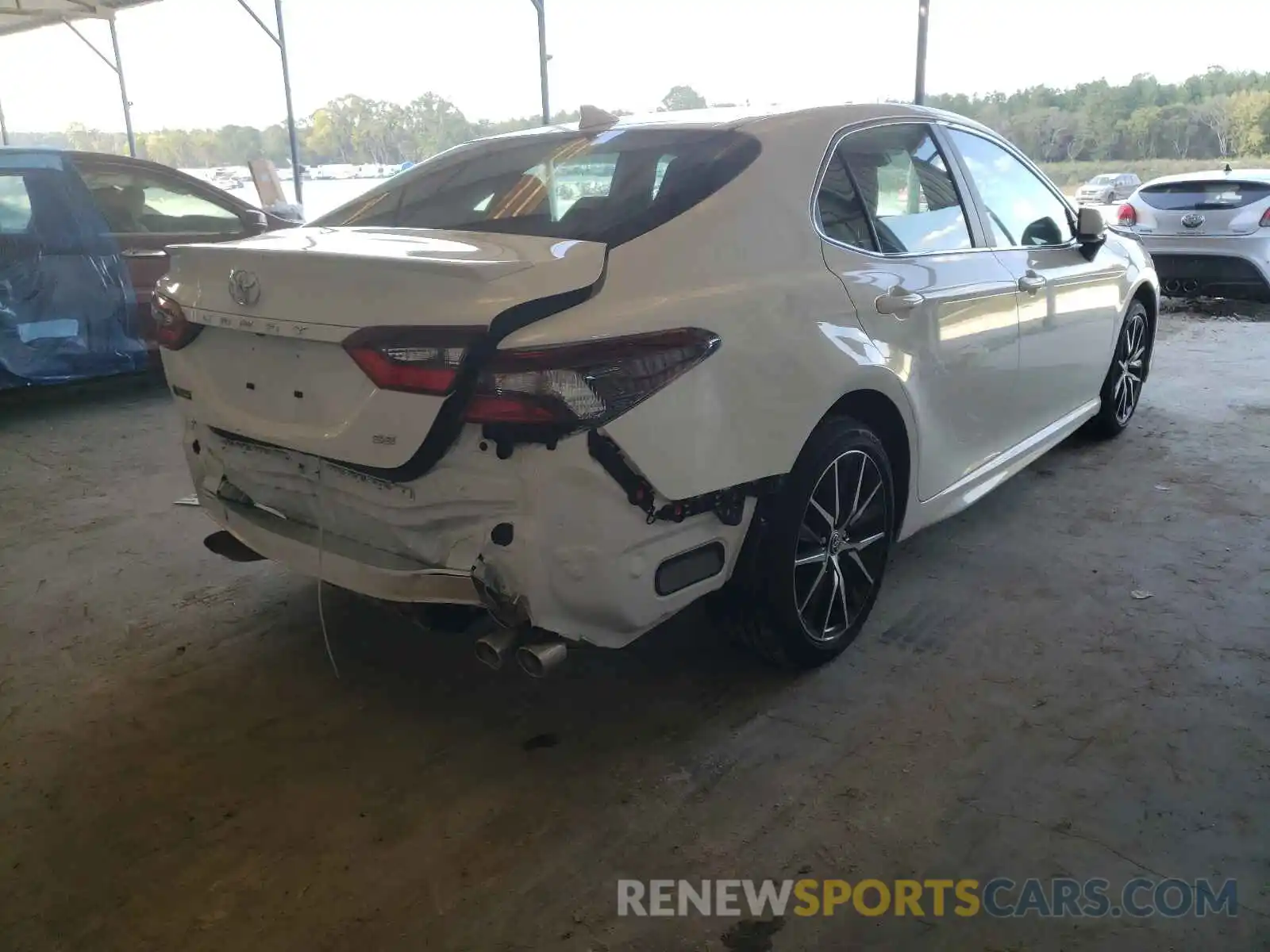 4 Photograph of a damaged car 4T1G11AK2MU492459 TOYOTA CAMRY 2021