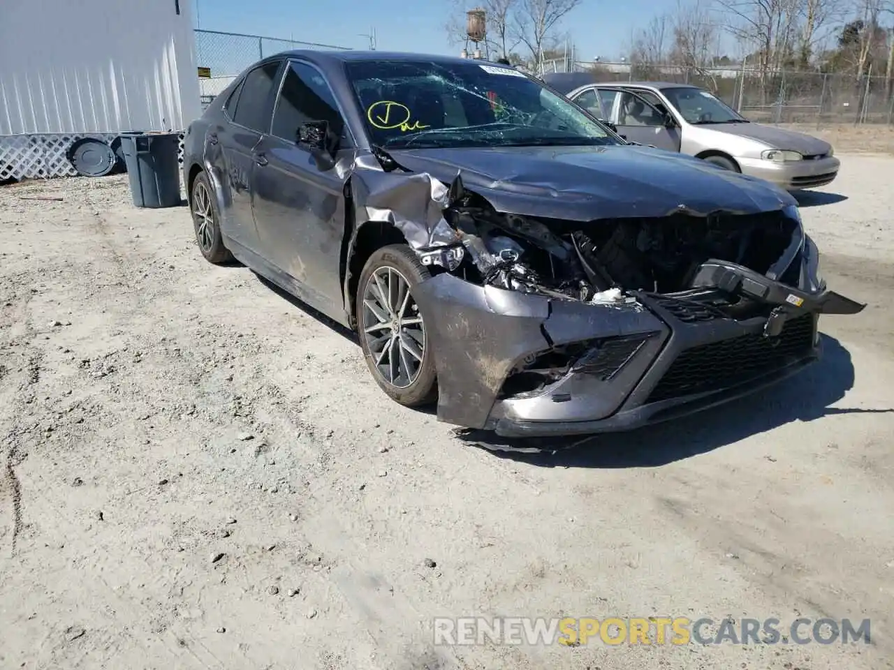 1 Photograph of a damaged car 4T1G11AK2MU494017 TOYOTA CAMRY 2021