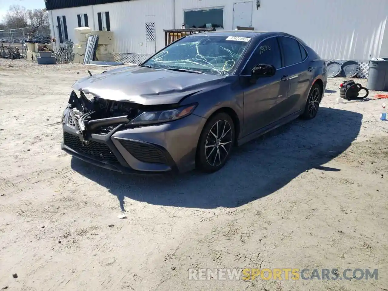 2 Photograph of a damaged car 4T1G11AK2MU494017 TOYOTA CAMRY 2021