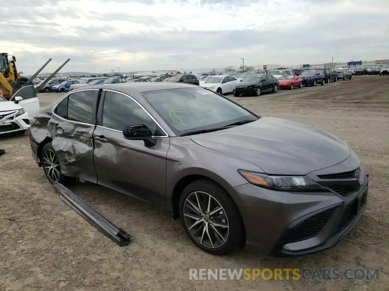 1 Photograph of a damaged car 4T1G11AK2MU496902 TOYOTA CAMRY 2021