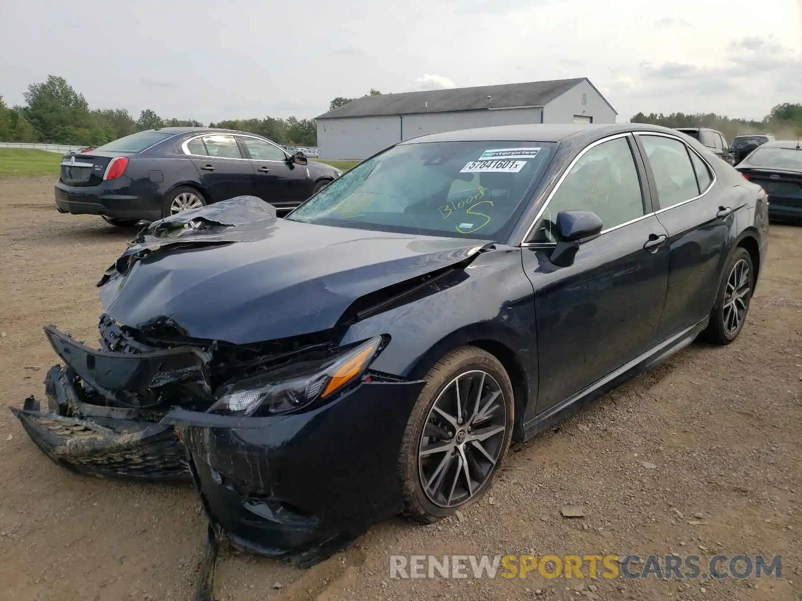 2 Photograph of a damaged car 4T1G11AK2MU514024 TOYOTA CAMRY 2021