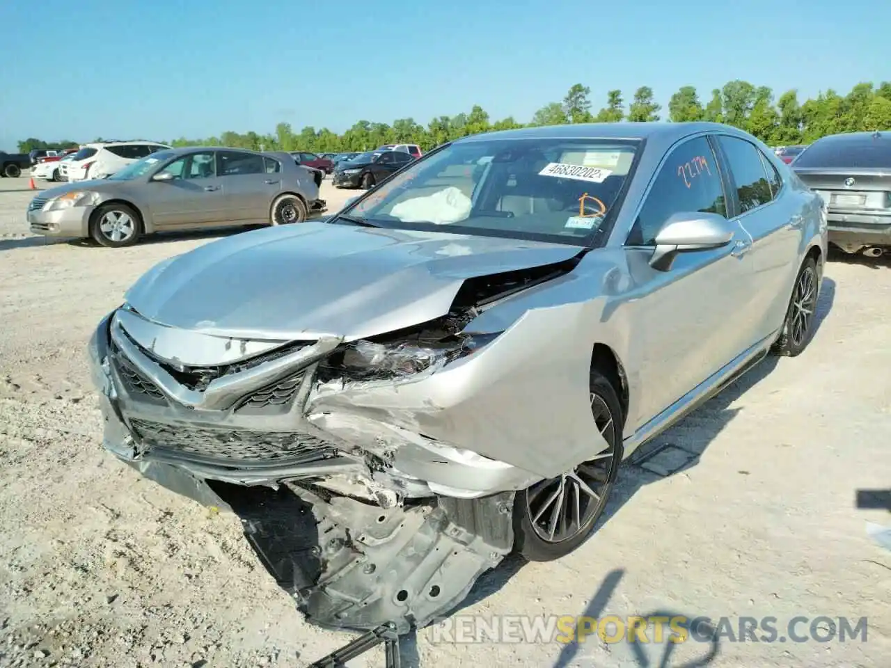 2 Photograph of a damaged car 4T1G11AK2MU515514 TOYOTA CAMRY 2021