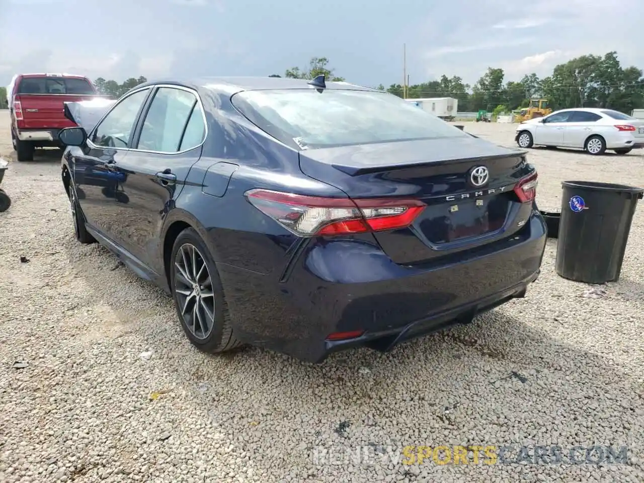 3 Photograph of a damaged car 4T1G11AK2MU518381 TOYOTA CAMRY 2021