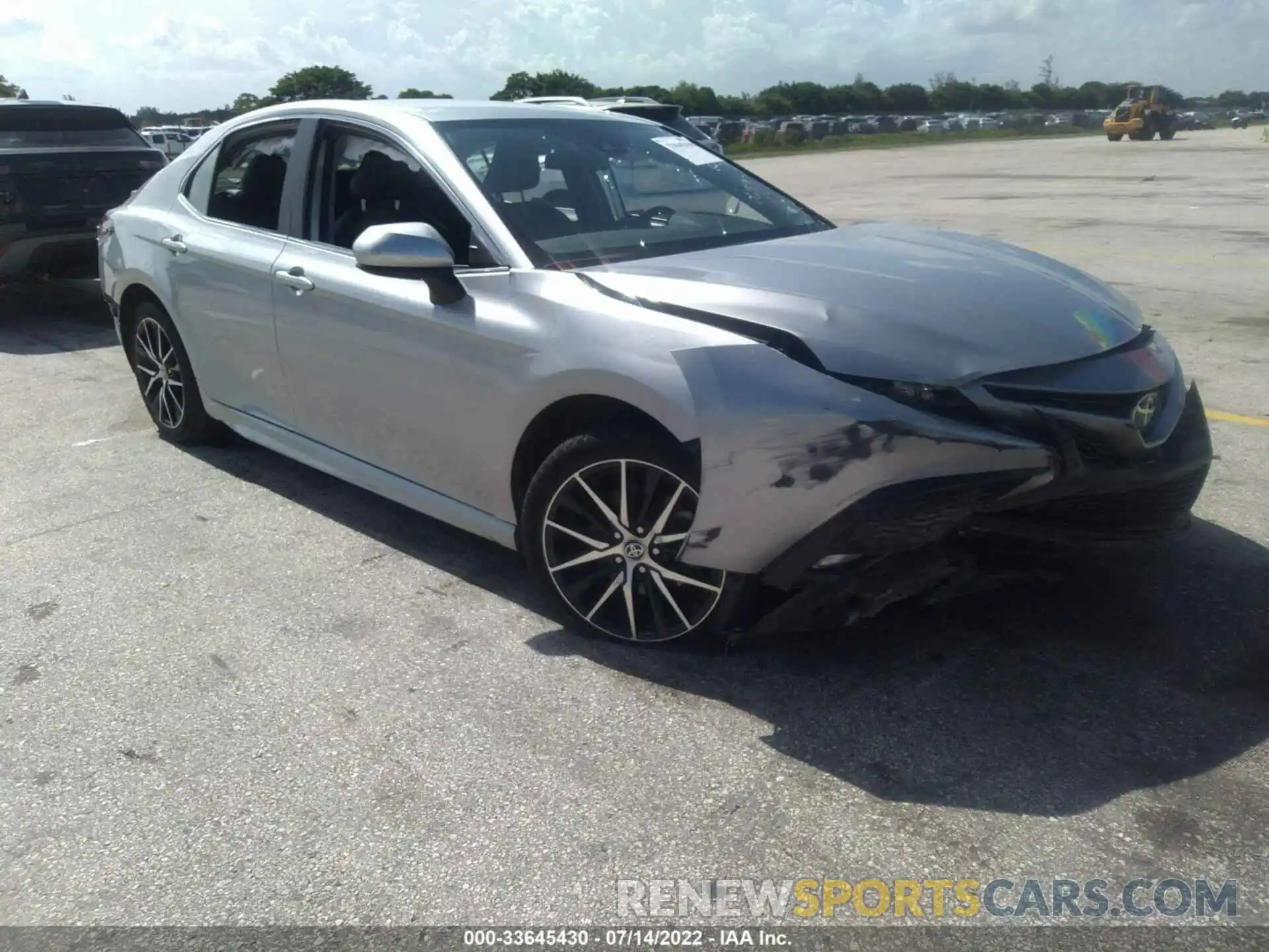 1 Photograph of a damaged car 4T1G11AK2MU519207 TOYOTA CAMRY 2021