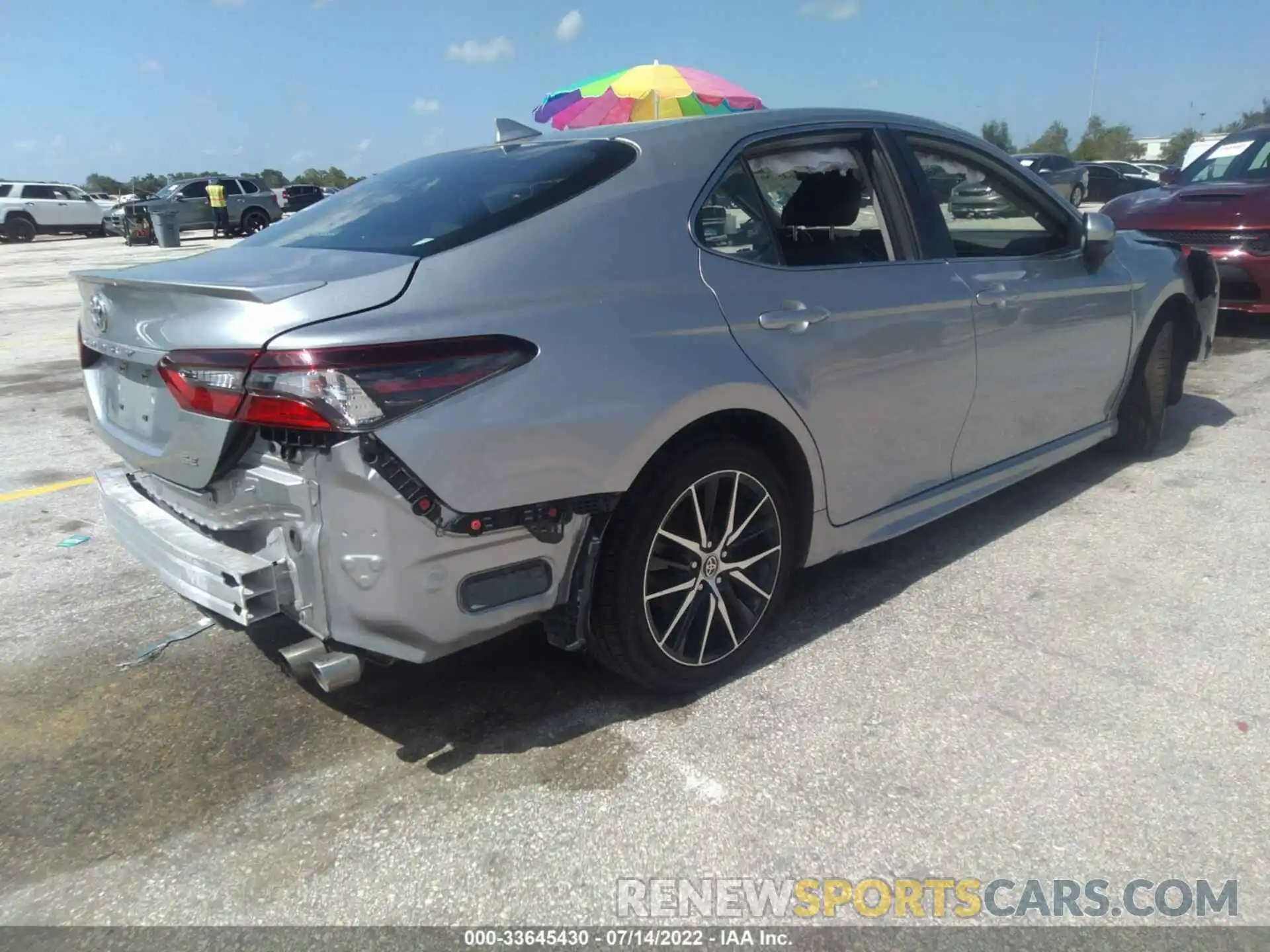 4 Photograph of a damaged car 4T1G11AK2MU519207 TOYOTA CAMRY 2021