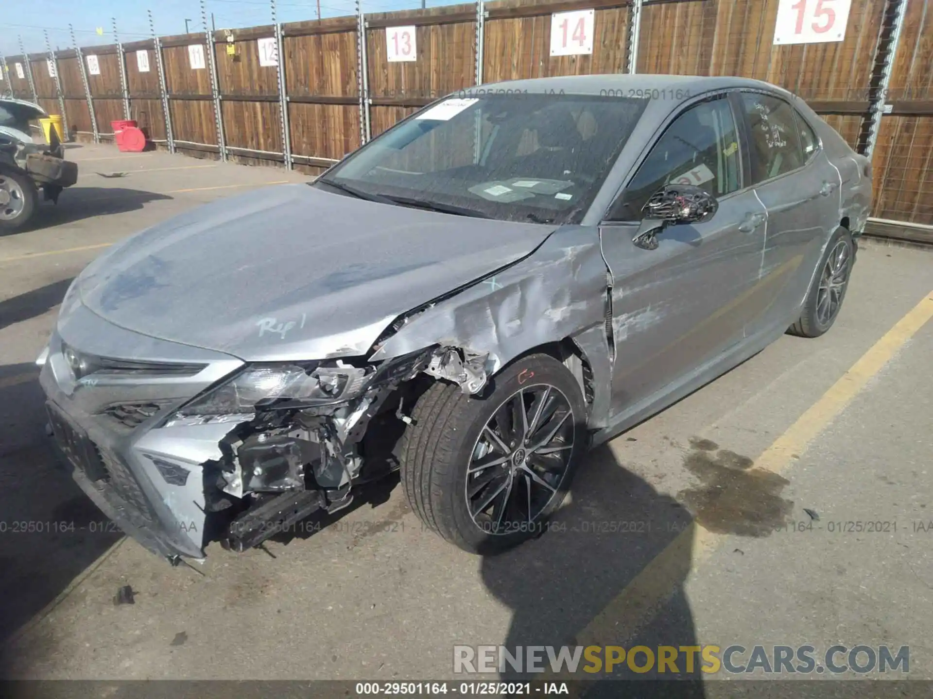 6 Photograph of a damaged car 4T1G11AK2MU520938 TOYOTA CAMRY 2021