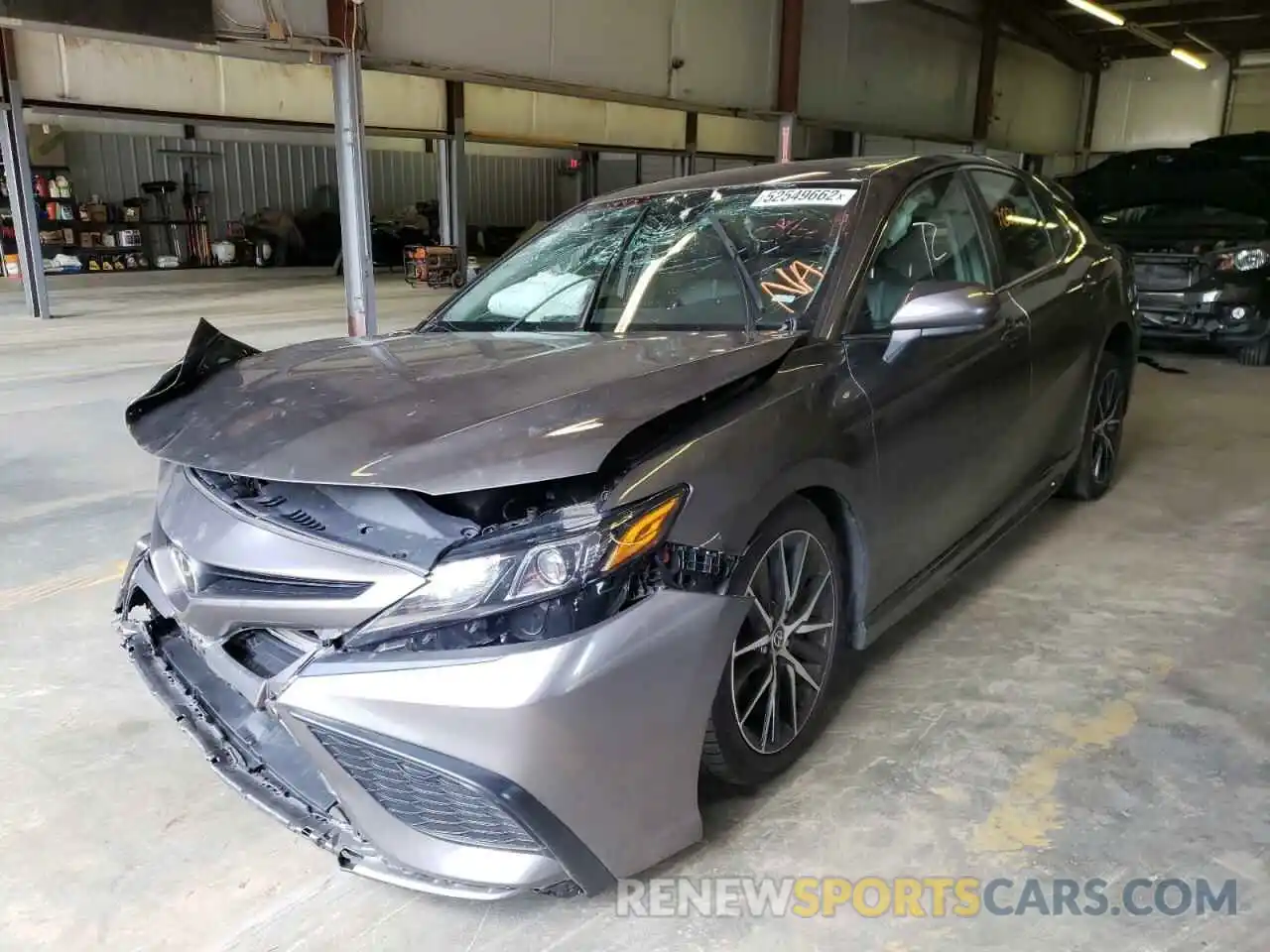 2 Photograph of a damaged car 4T1G11AK2MU521748 TOYOTA CAMRY 2021