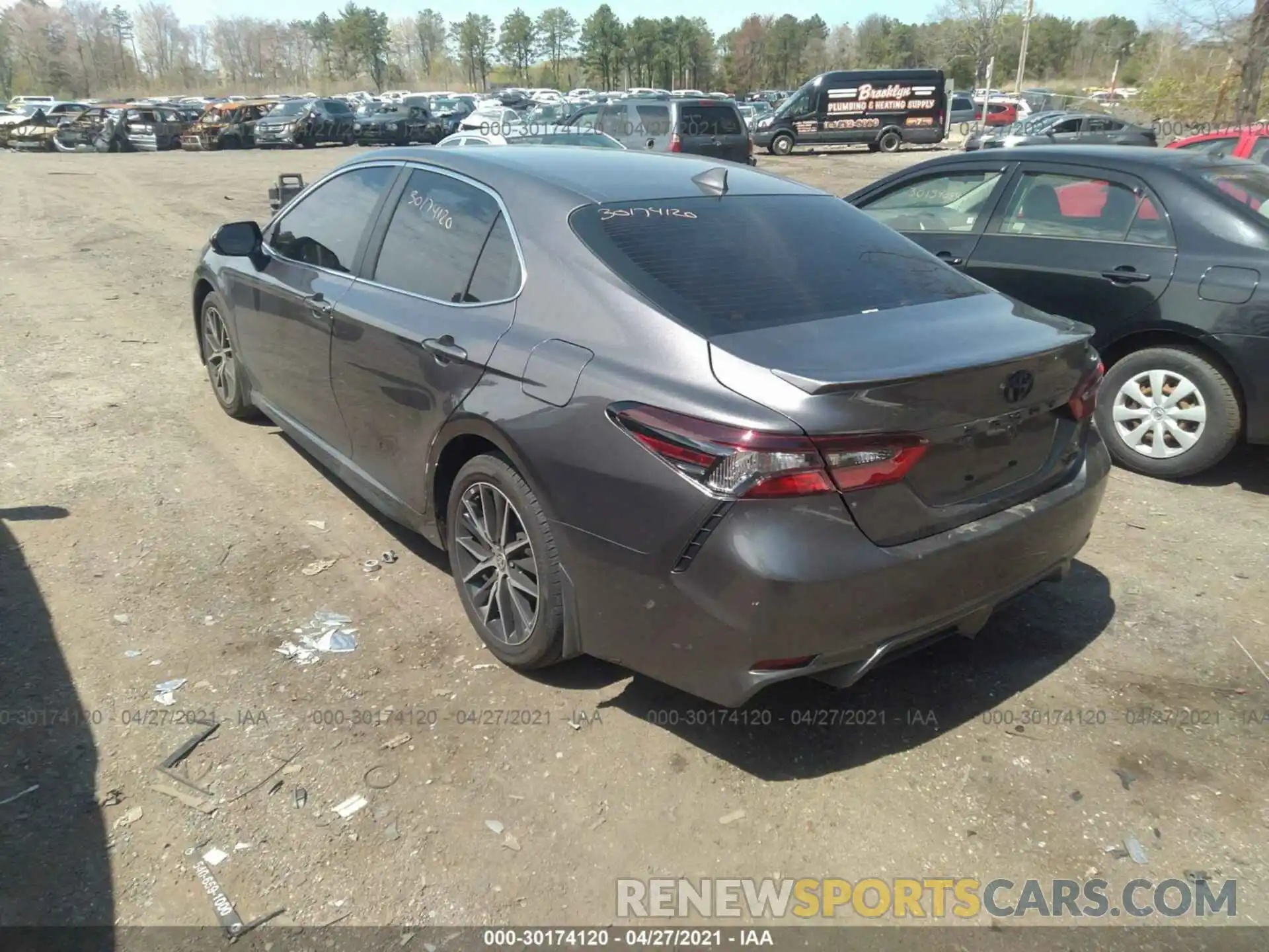 3 Photograph of a damaged car 4T1G11AK2MU531681 TOYOTA CAMRY 2021