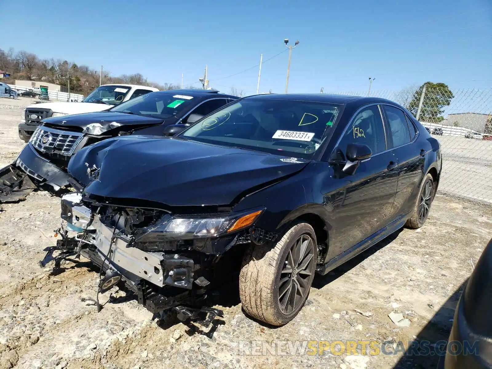 2 Фотография поврежденного автомобиля 4T1G11AK2MU531809 TOYOTA CAMRY 2021