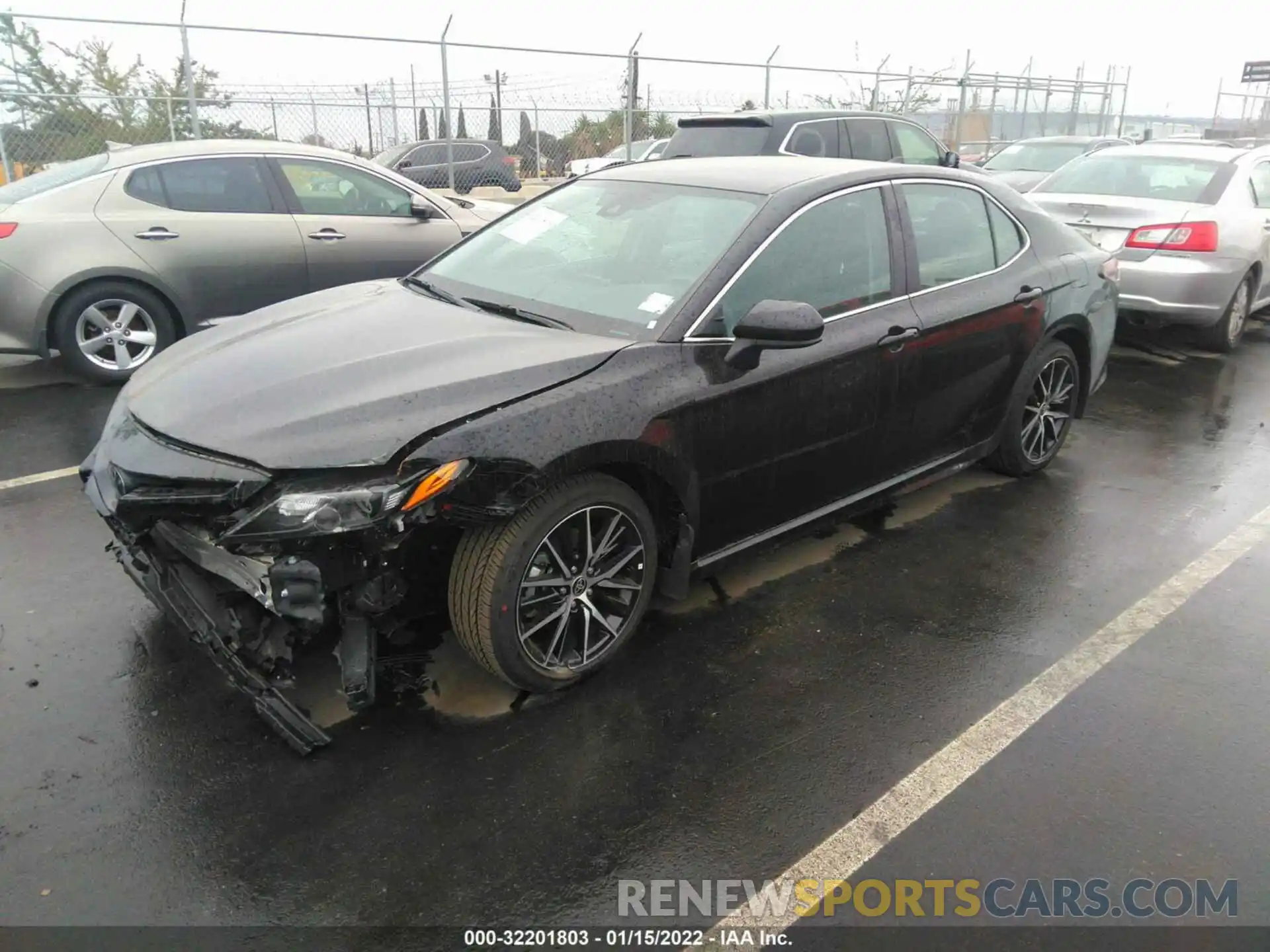 2 Photograph of a damaged car 4T1G11AK2MU532815 TOYOTA CAMRY 2021