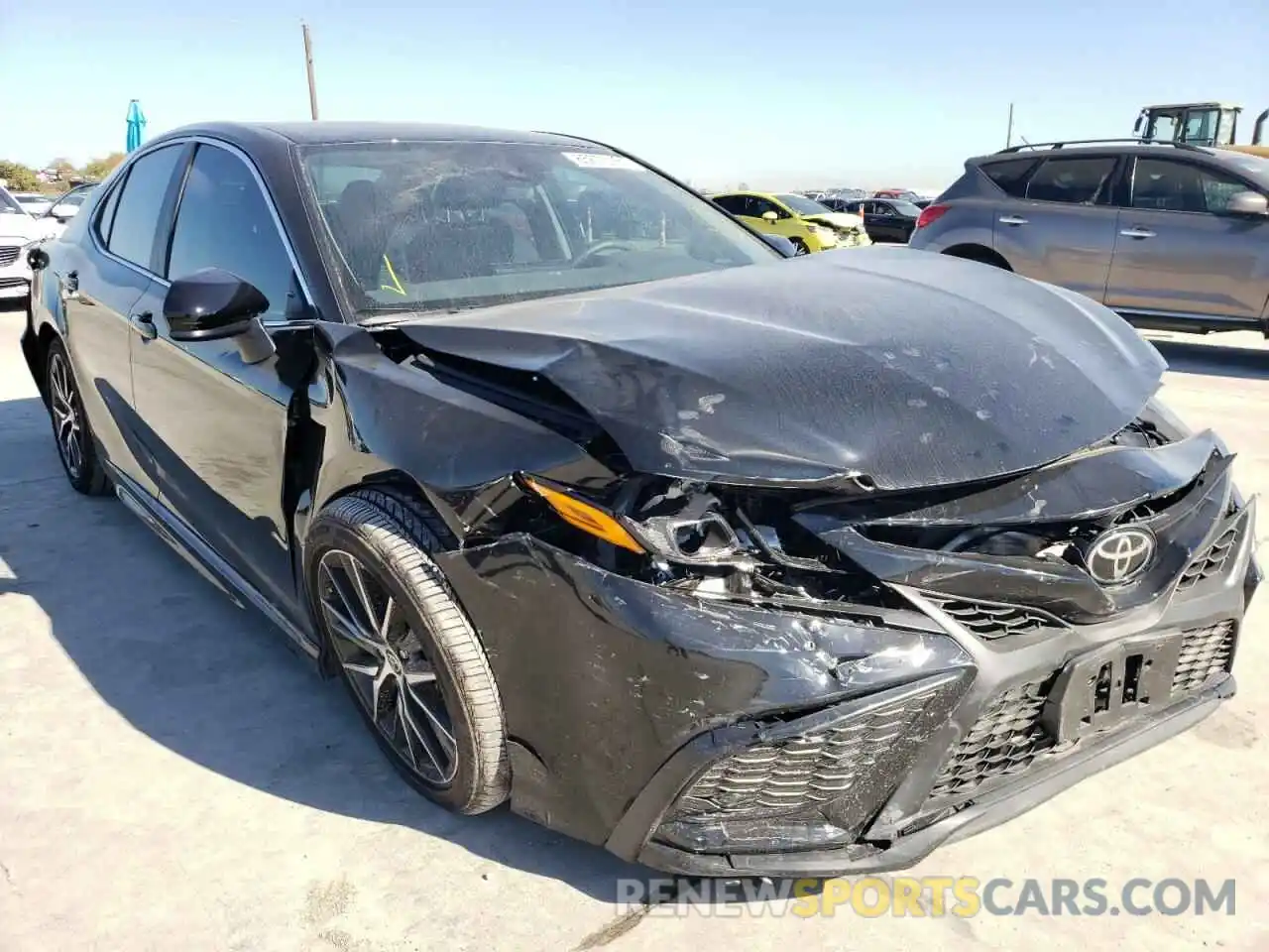 1 Photograph of a damaged car 4T1G11AK2MU545631 TOYOTA CAMRY 2021