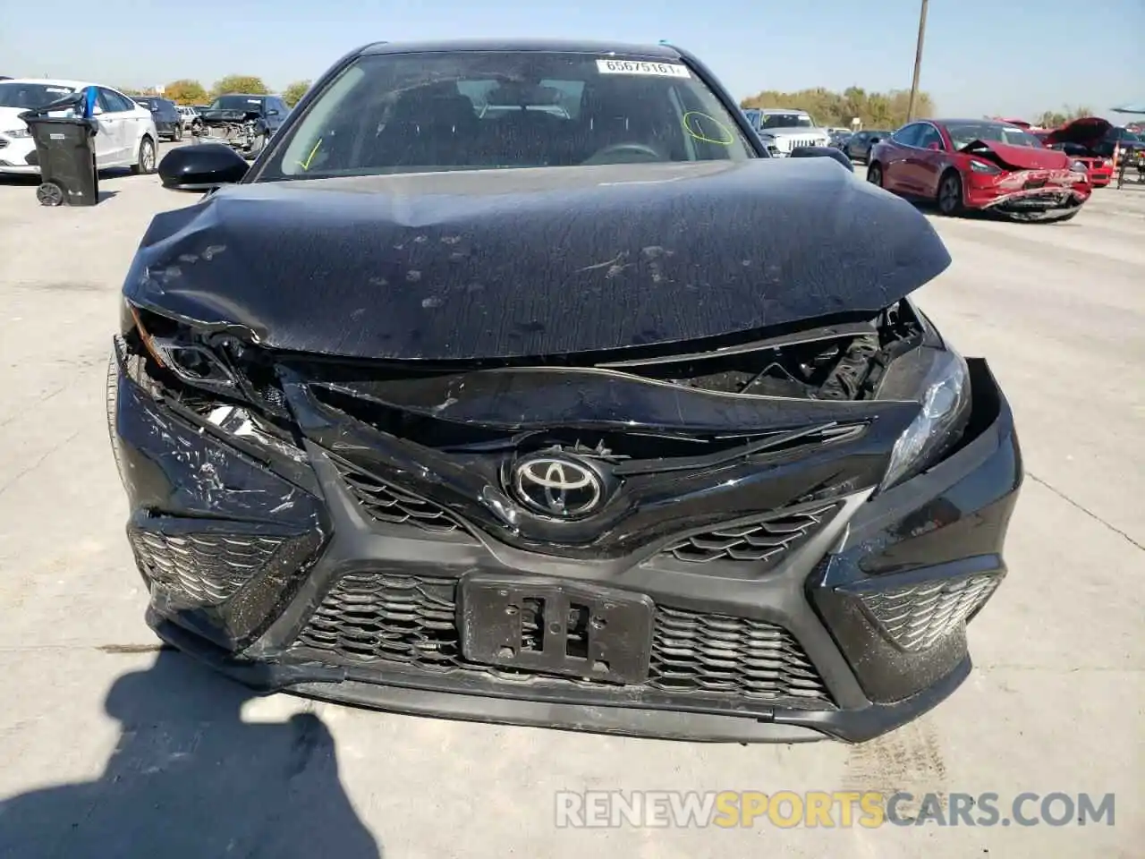 9 Photograph of a damaged car 4T1G11AK2MU545631 TOYOTA CAMRY 2021