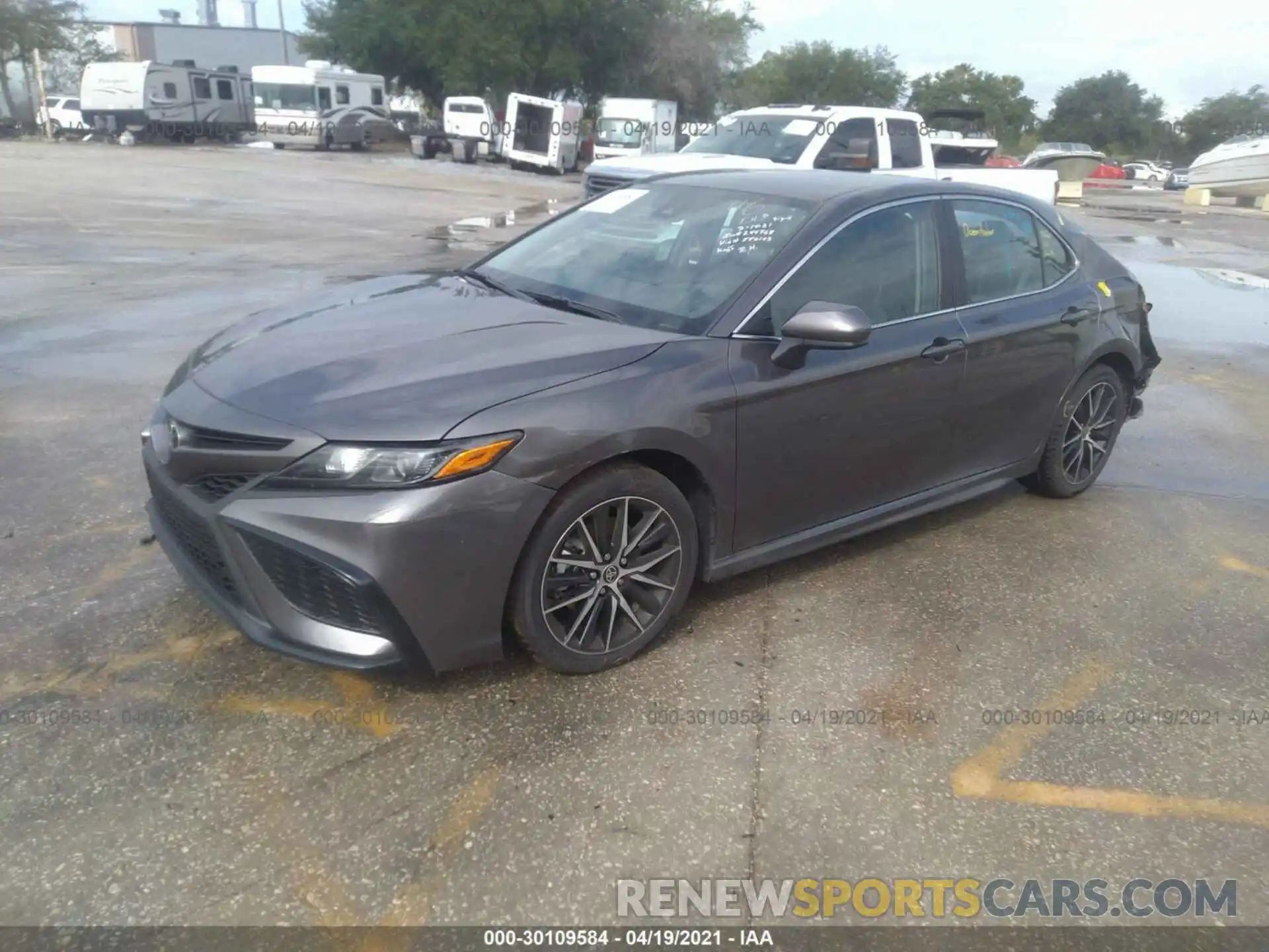 2 Photograph of a damaged car 4T1G11AK2MU550103 TOYOTA CAMRY 2021