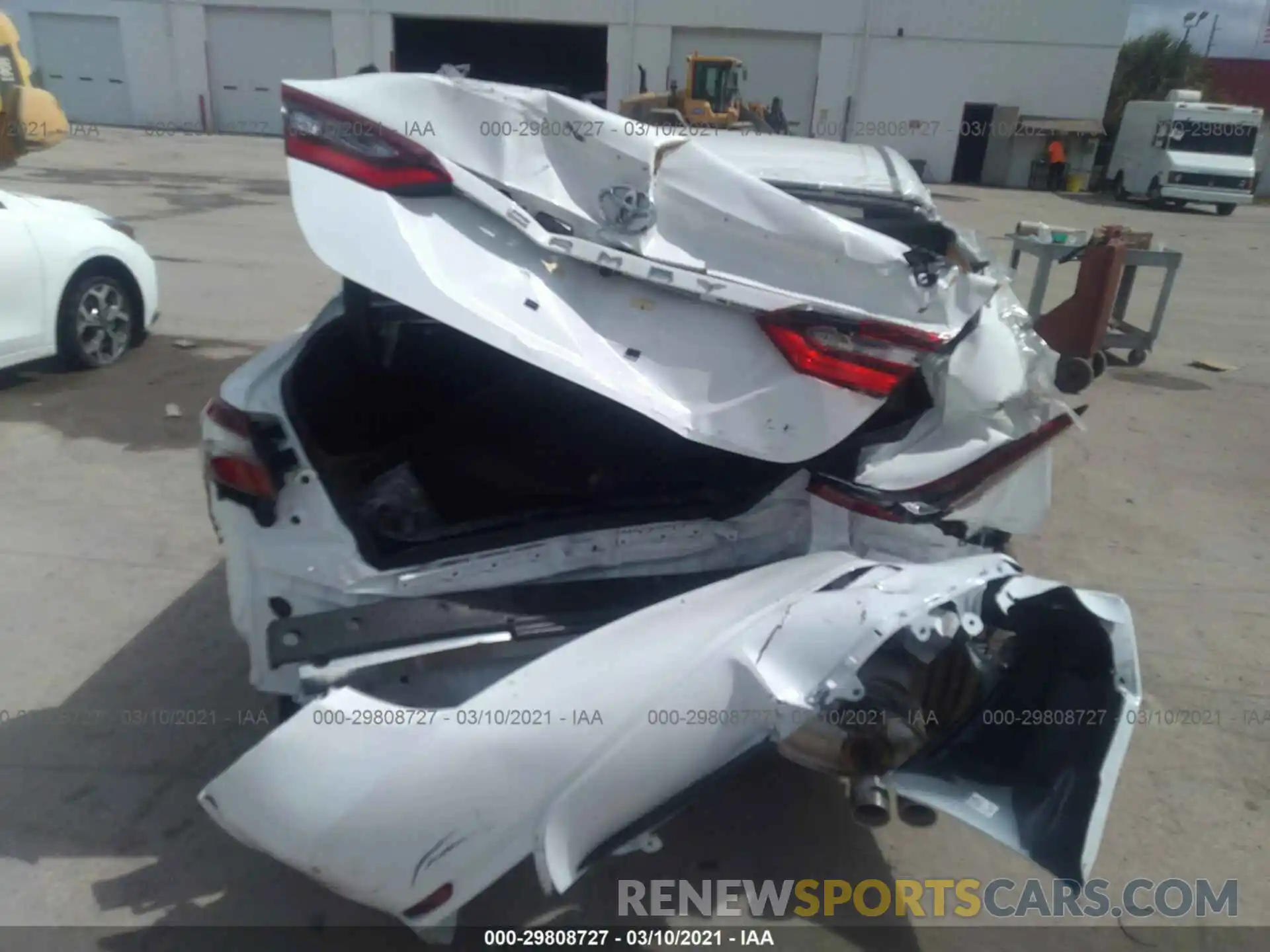6 Photograph of a damaged car 4T1G11AK2MU553678 TOYOTA CAMRY 2021