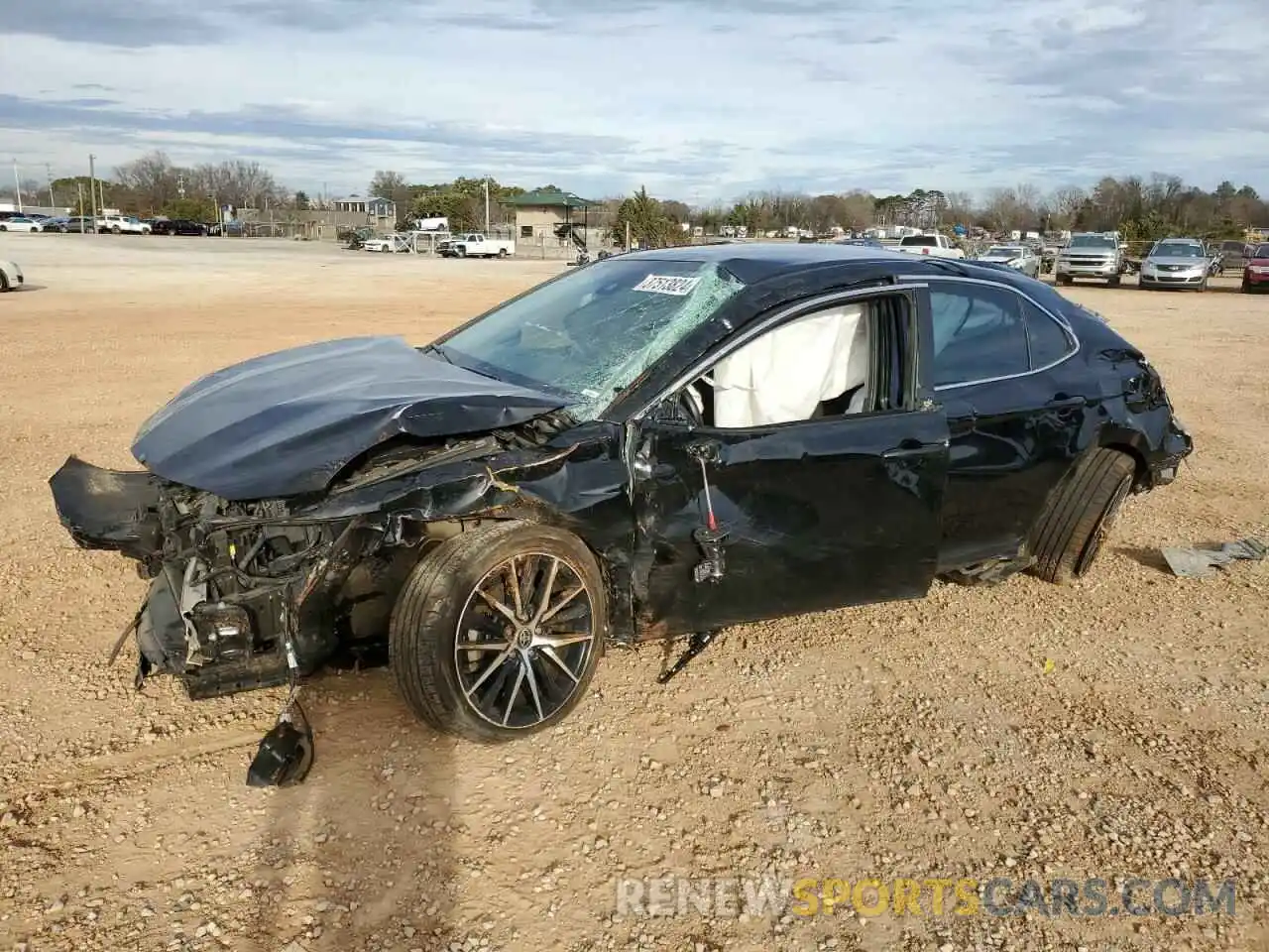 1 Photograph of a damaged car 4T1G11AK2MU555611 TOYOTA CAMRY 2021