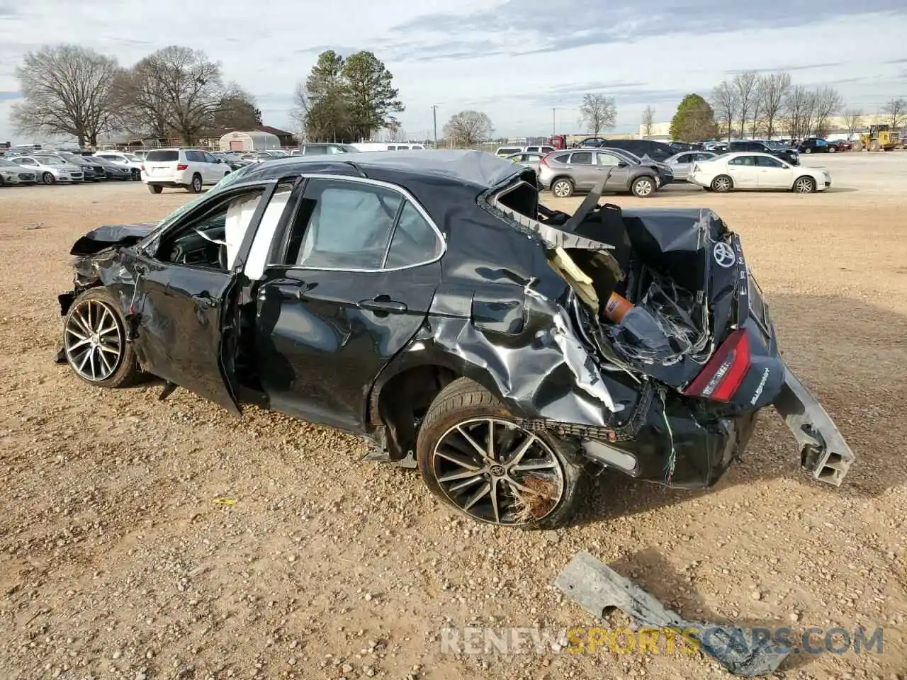 2 Photograph of a damaged car 4T1G11AK2MU555611 TOYOTA CAMRY 2021